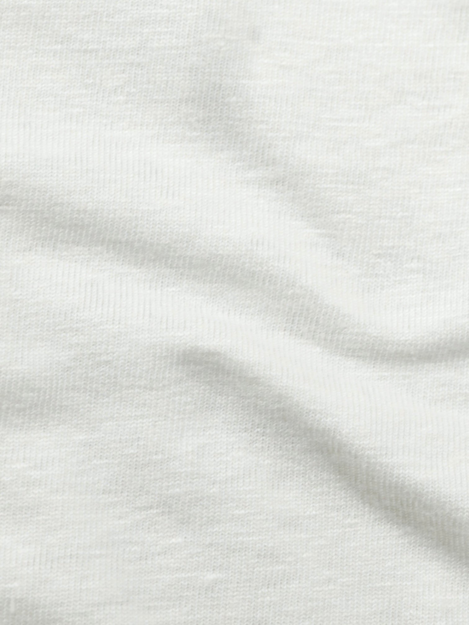 Stefan Brandt Offwhite Linen-Stretch Button-Up Polo