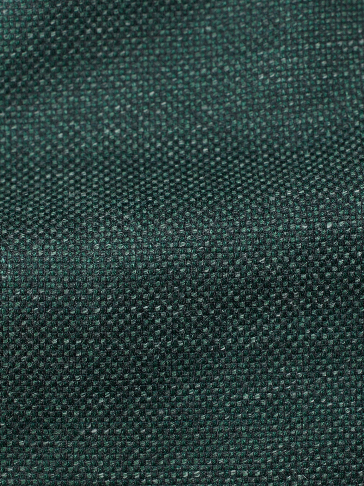 Isaia Verdigris Green Wool, Silk & Linen Basket-Weave Jacket