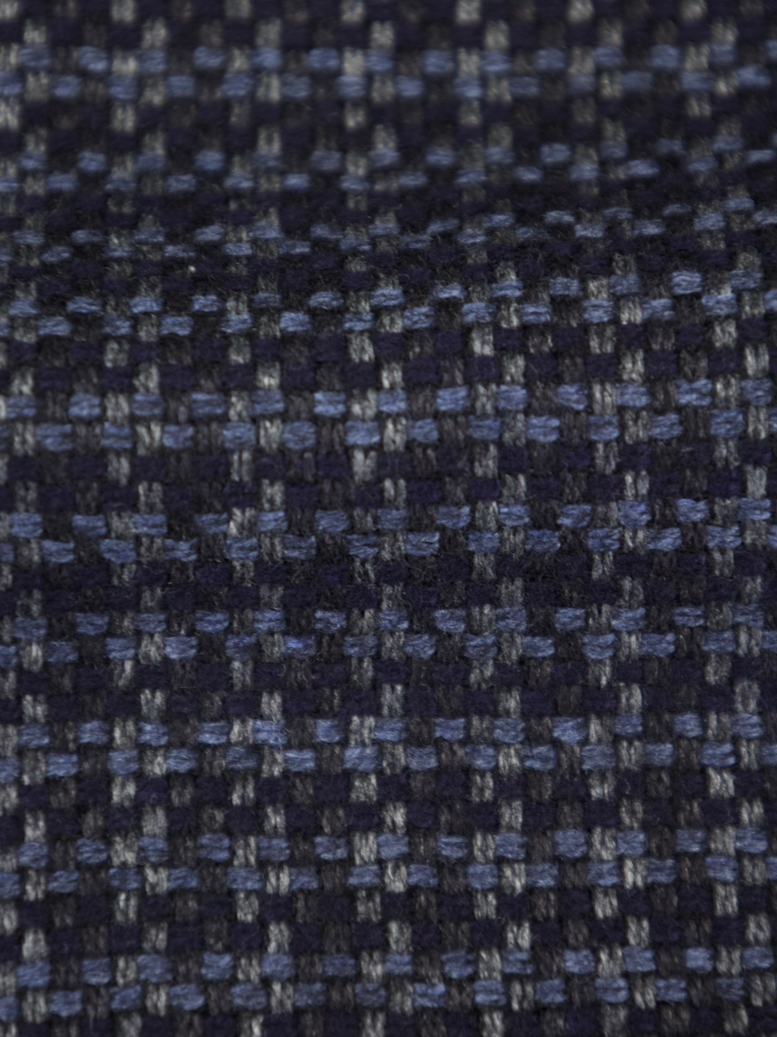 Brioni Dark Purple Cashmere & Silk Houndstooth Jacket