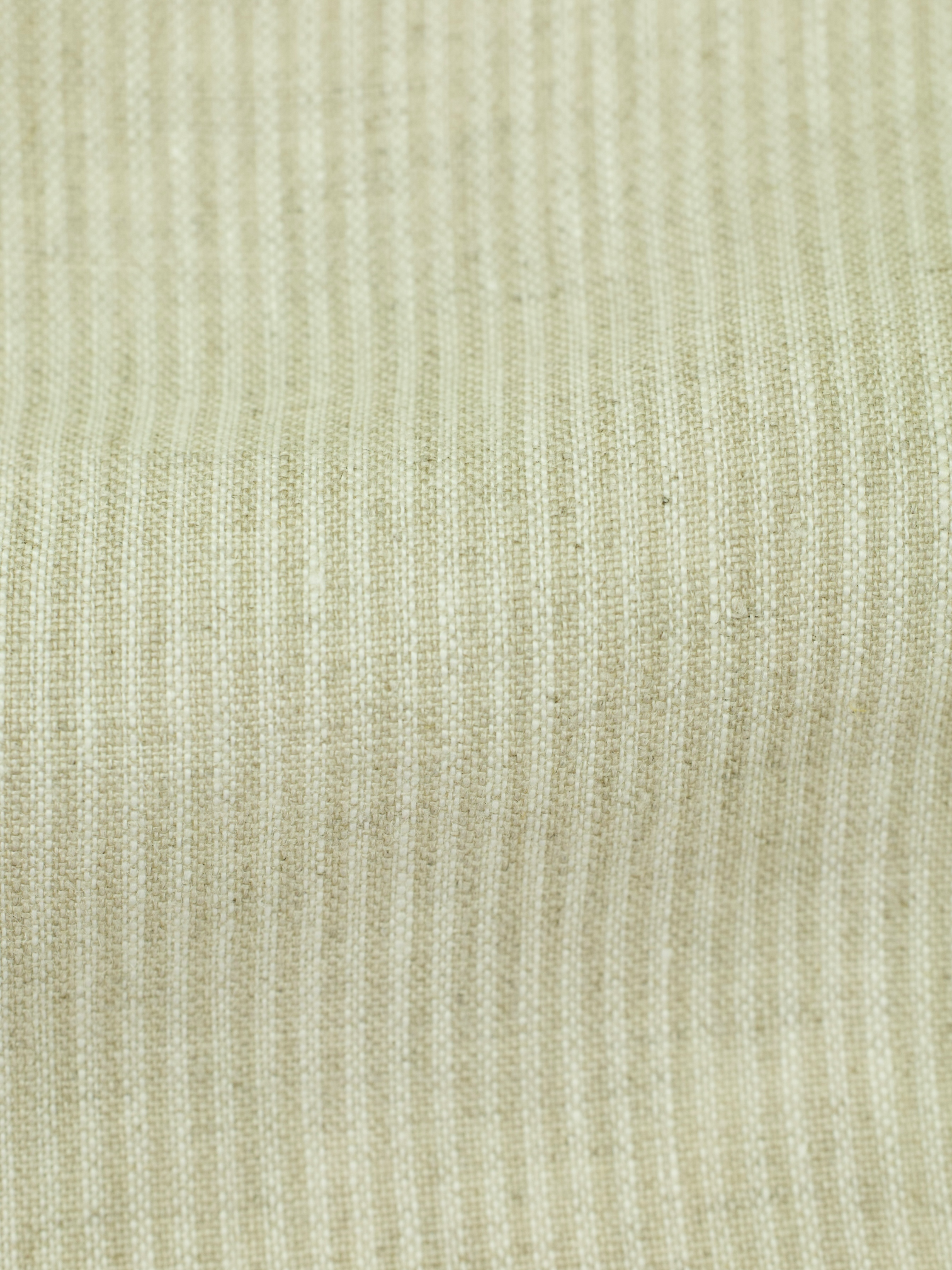 Brunello Cucinelli Greige Pure-Linen Micro-Stripe Suit
