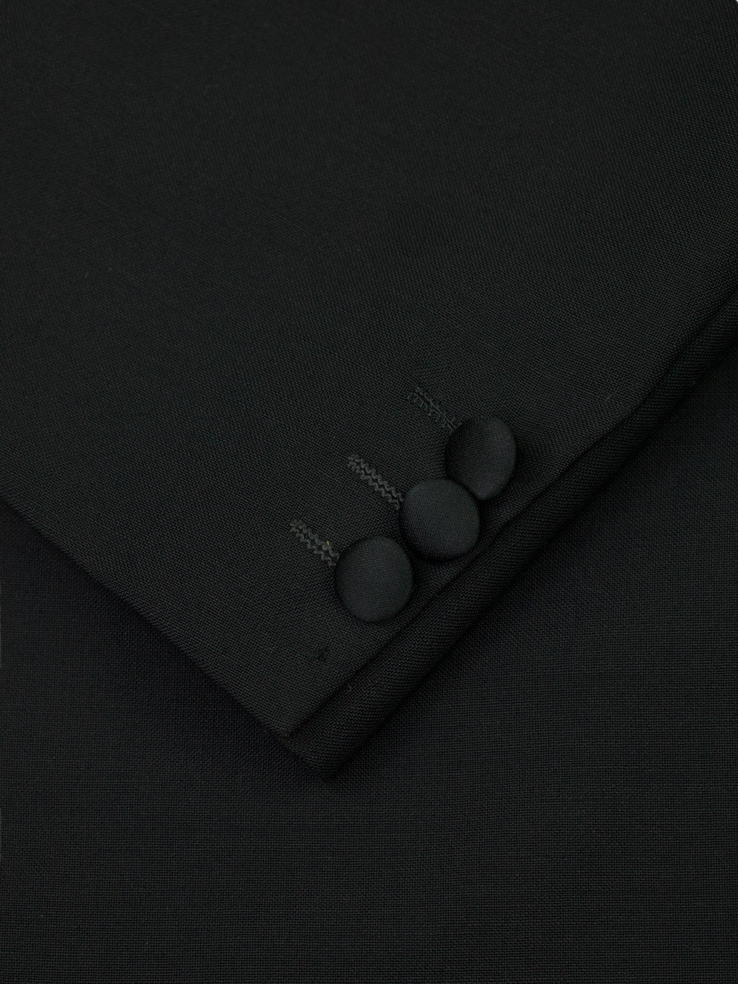 Ermenegildo Zegna Black Vintage Wool & Mohair 3-Piece Tuxedo