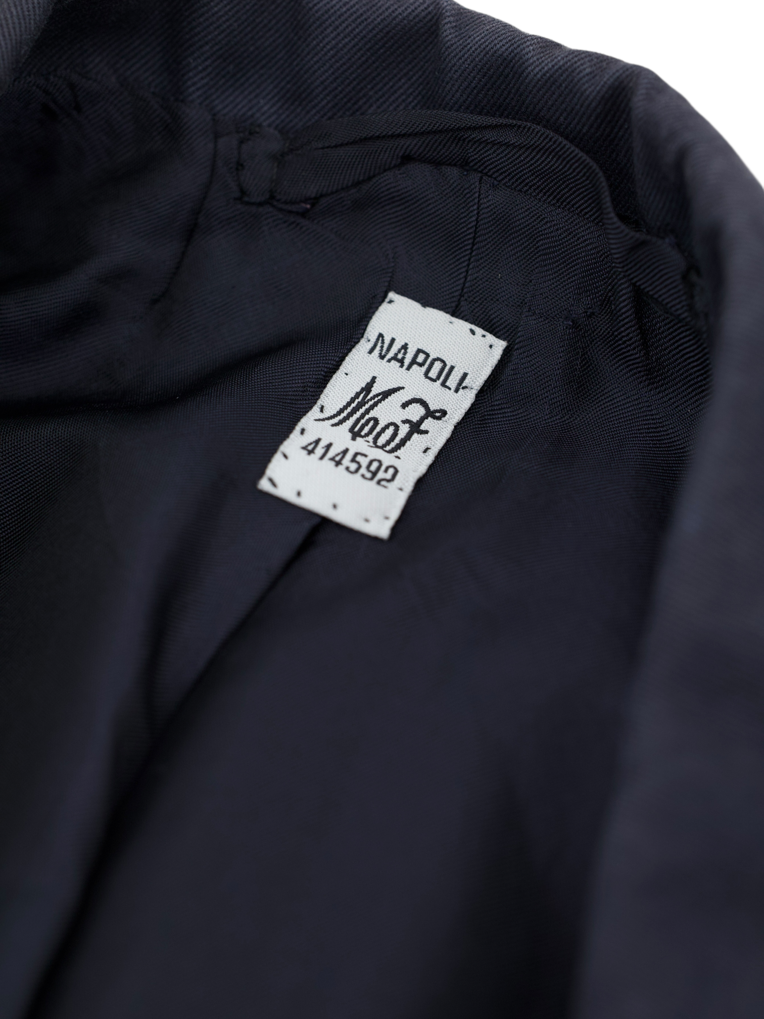 Sartoria Formosa x Ambrosi Navy Heavy-Cotton Twill Neapolitan Suit