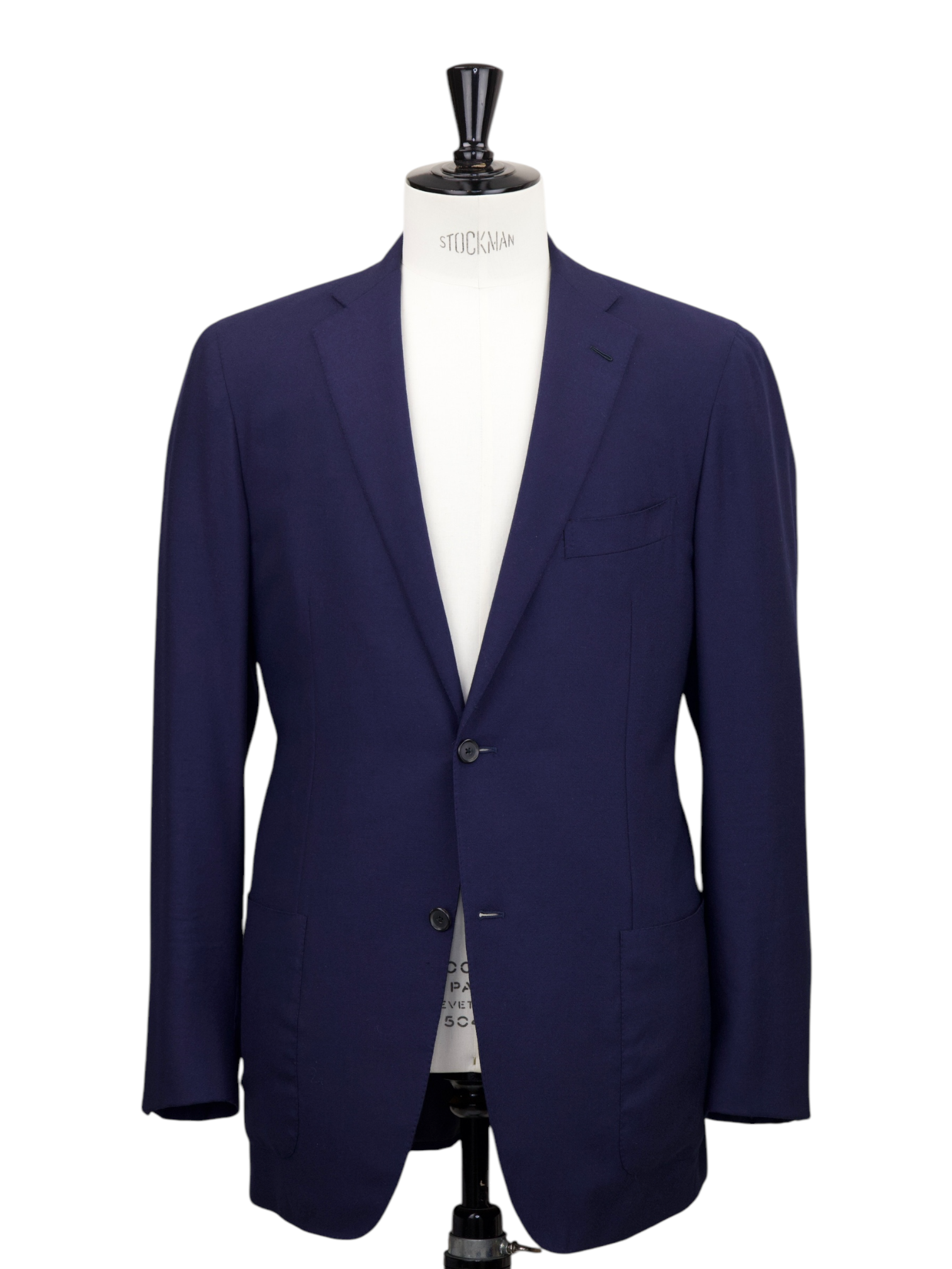 Caruso Marine Blue “Top China” Pure Cashmere Jacket