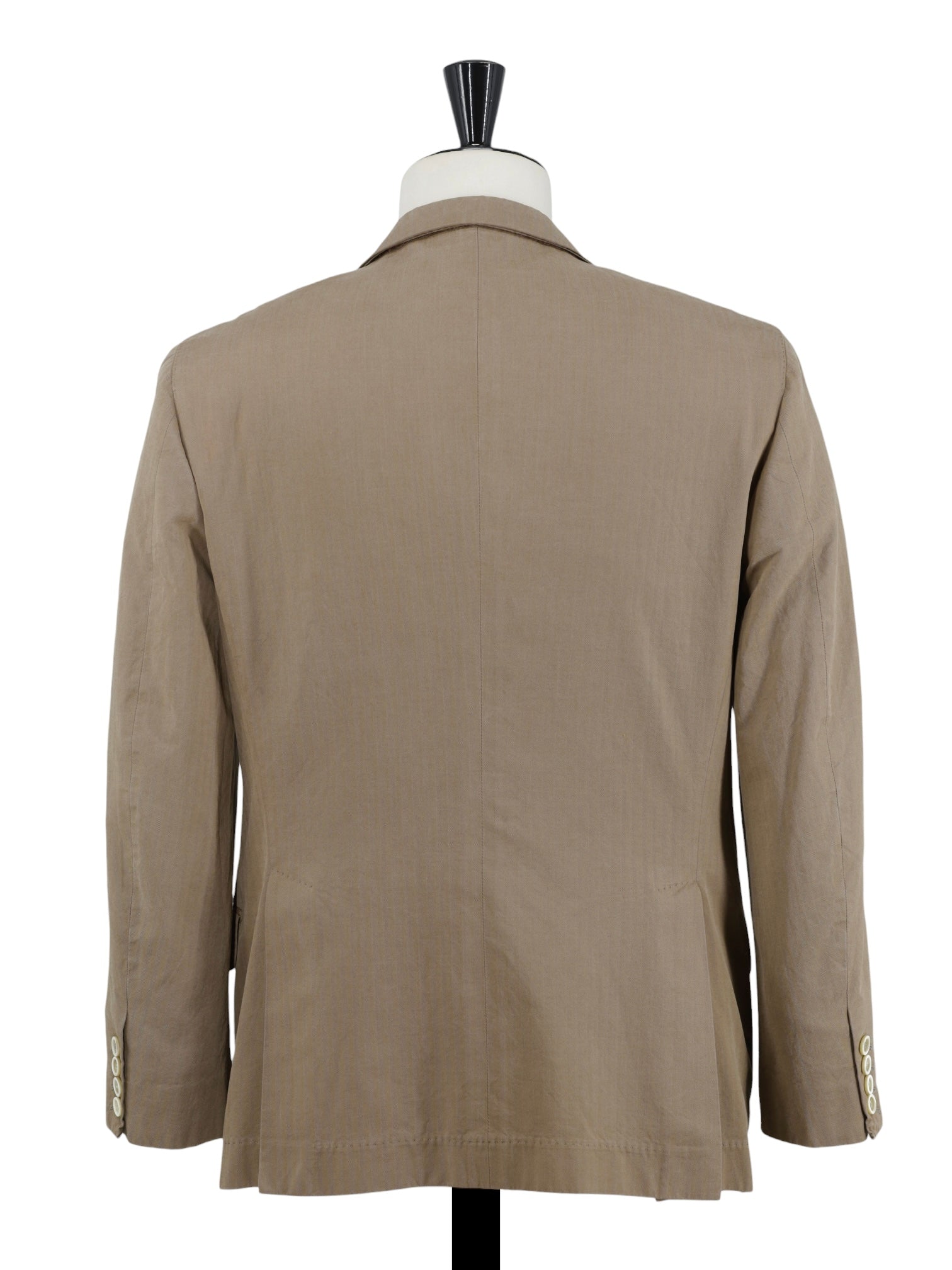 Brunello Cucinelli Brown Lightweight-Cotton Twill Summer Jacket