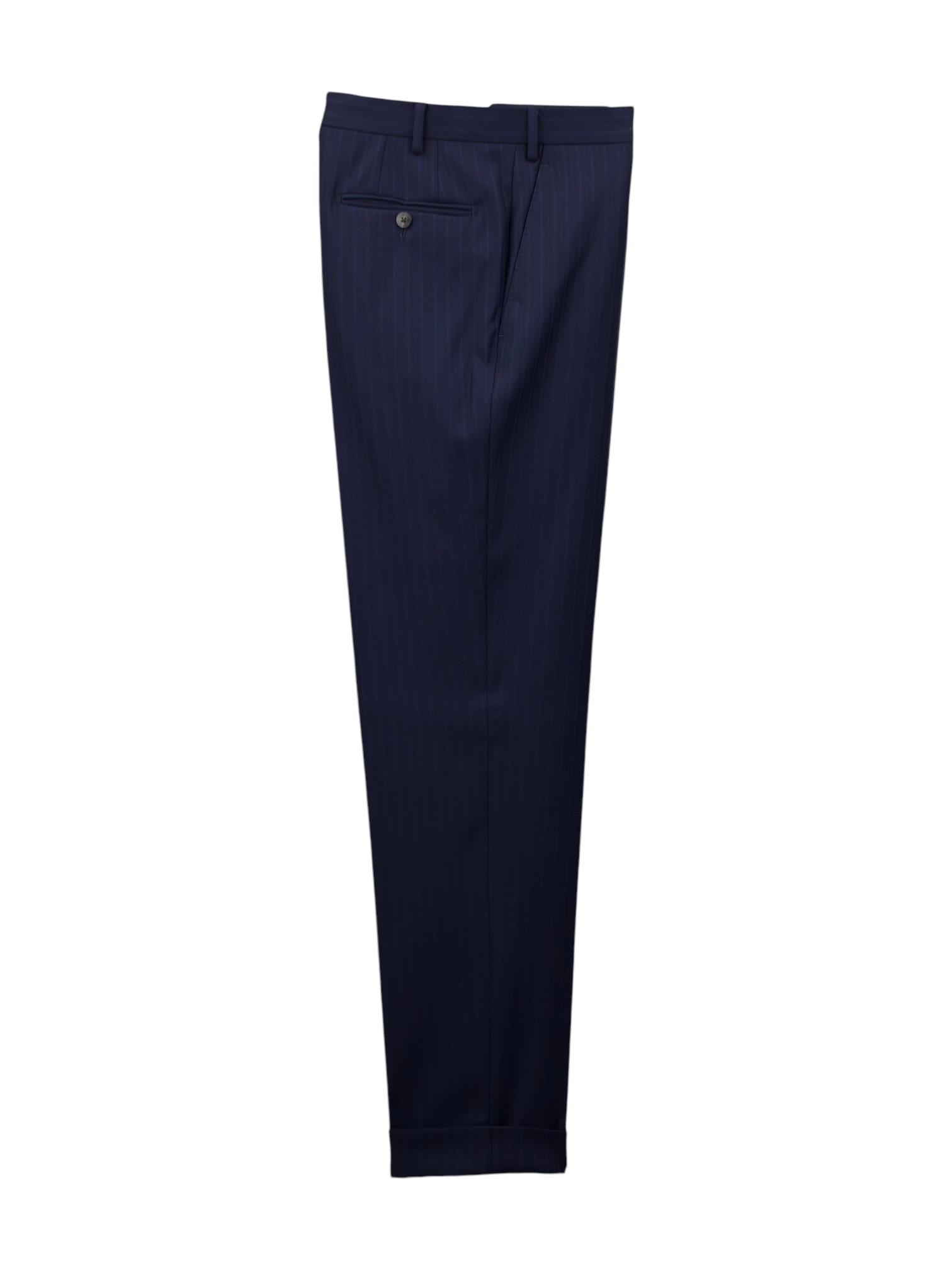 Caruso Navy Super 150's "Winter Australis" Pinstripe Boheme Suit + Extra Trousers