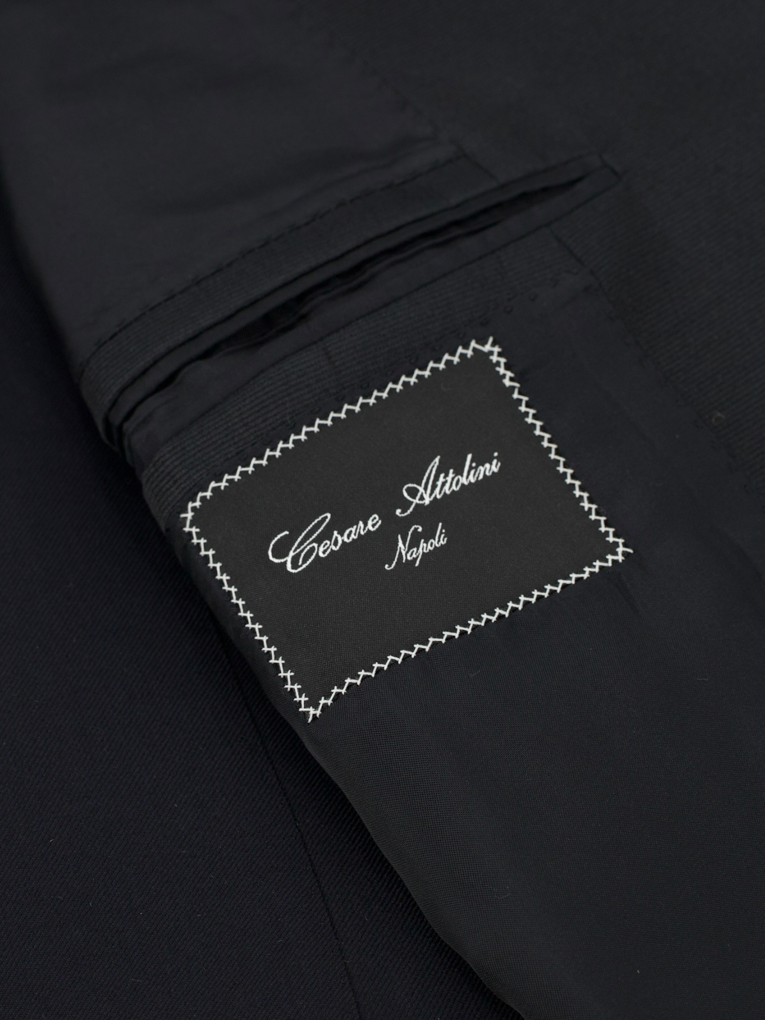 Cesare Attolini Deep-Navy 3-Piece Super 120's Tuxedo