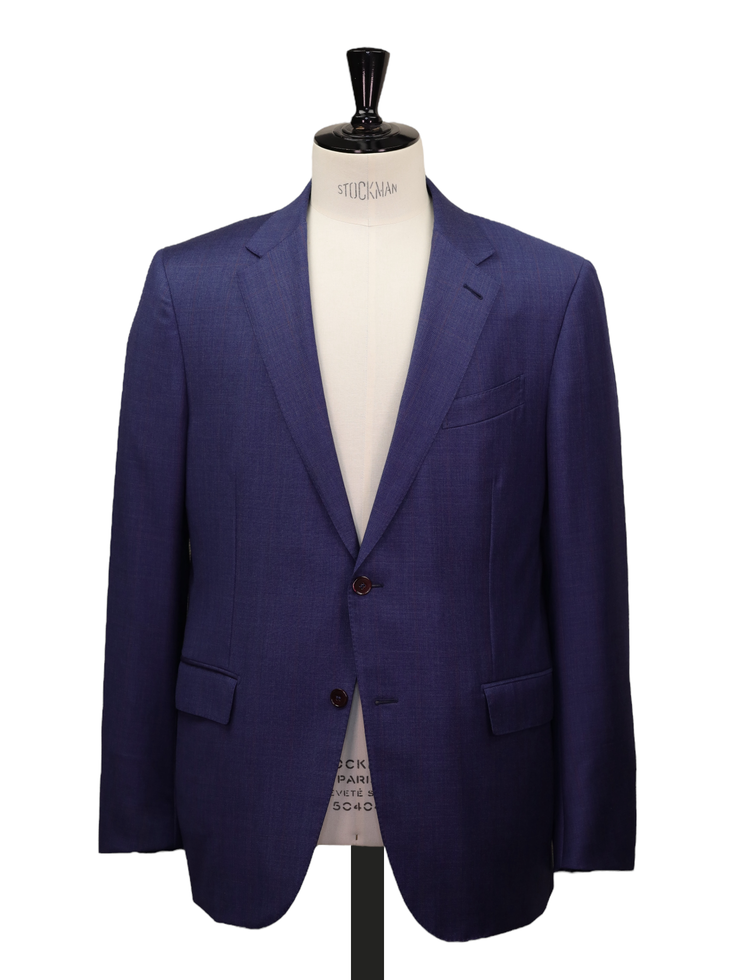 Ermenegildo Zegna Blue "Multiseason" Wool Pinstripe Suit