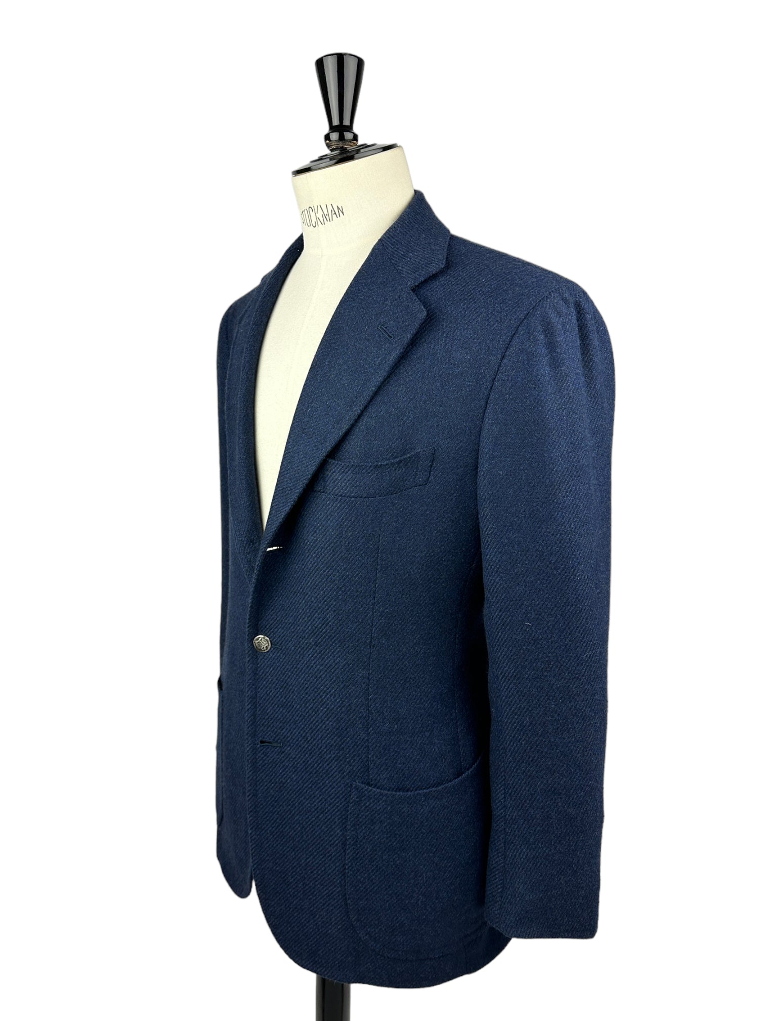 Cesare Attolini Navy Cashmere Twill Jacket