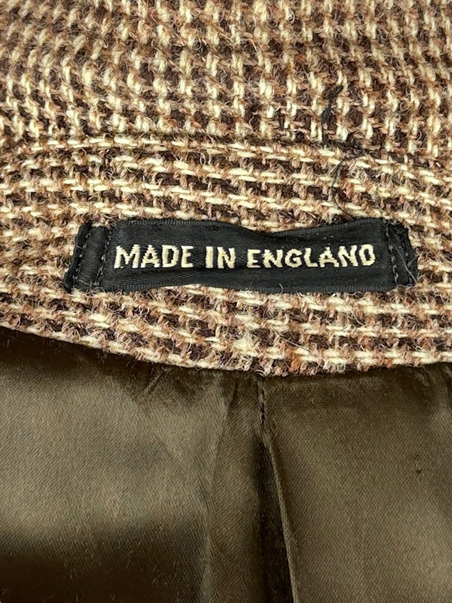Vintage Austin Reed Harris Tweed Overcoat