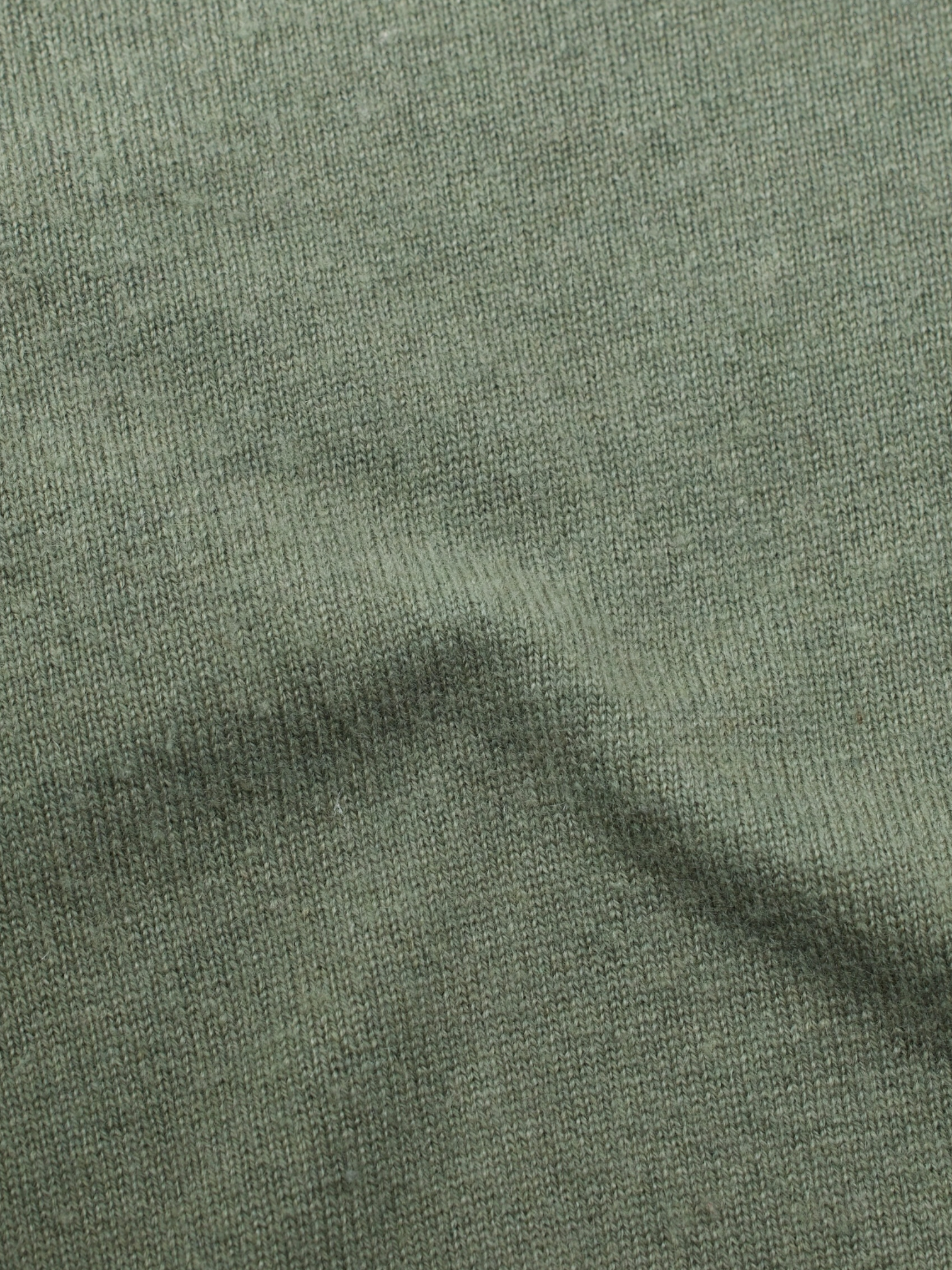 Brunello Cucinelli Sage Green Cashmere Half-Zip Sweater