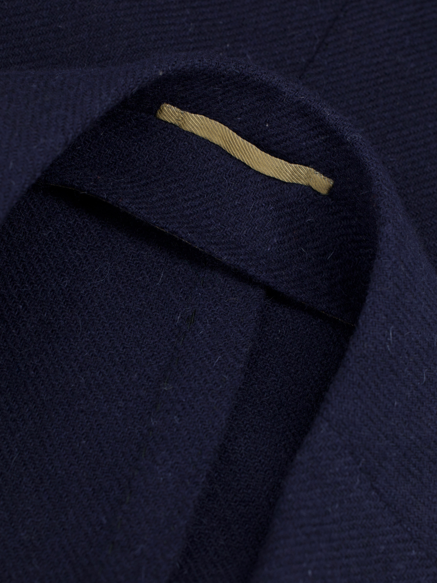 Cesare Attolini Dark Blue Tweed-Wool Unlined Neapolitan Jacket