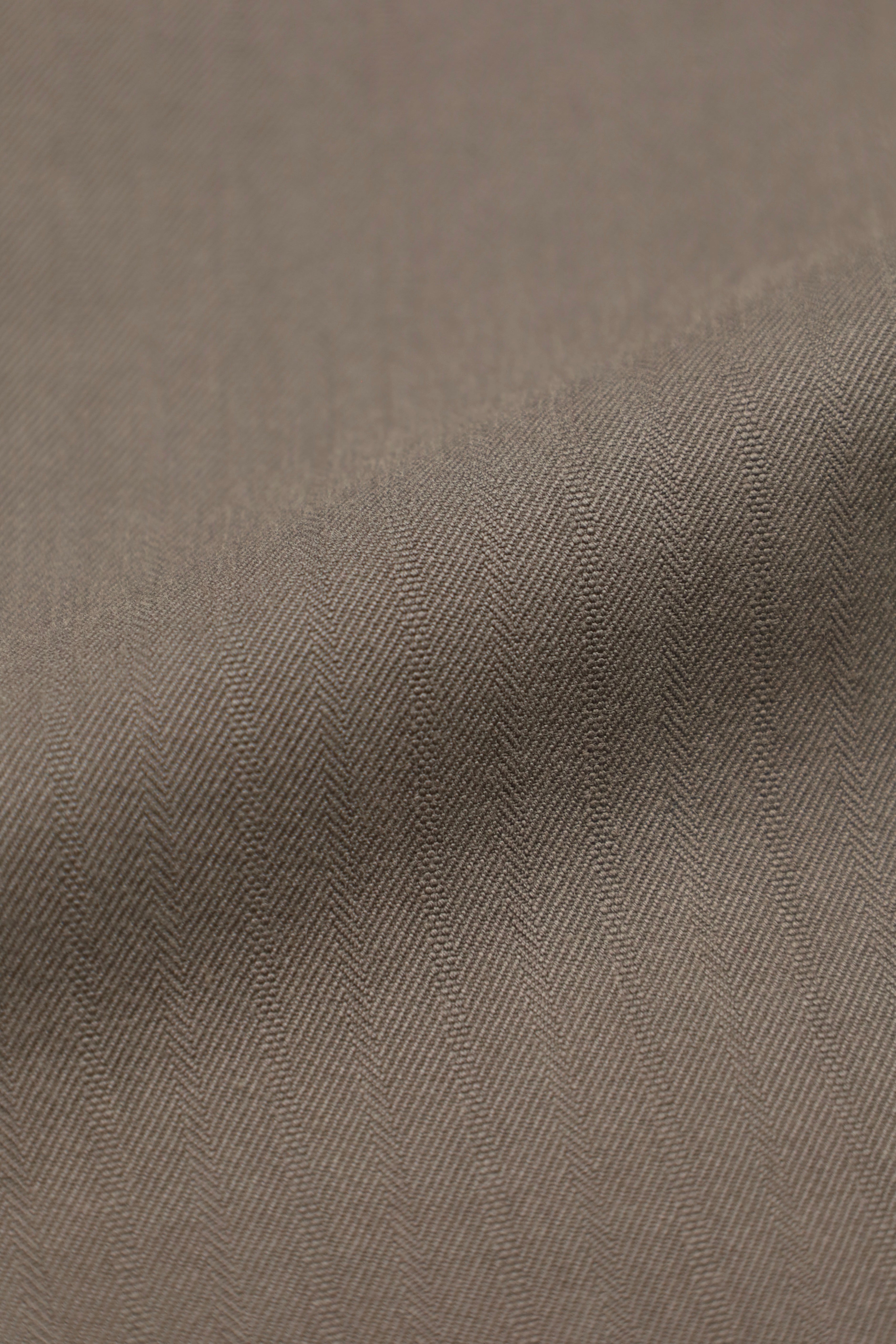 Kiton Brown Cotton Summer Suit