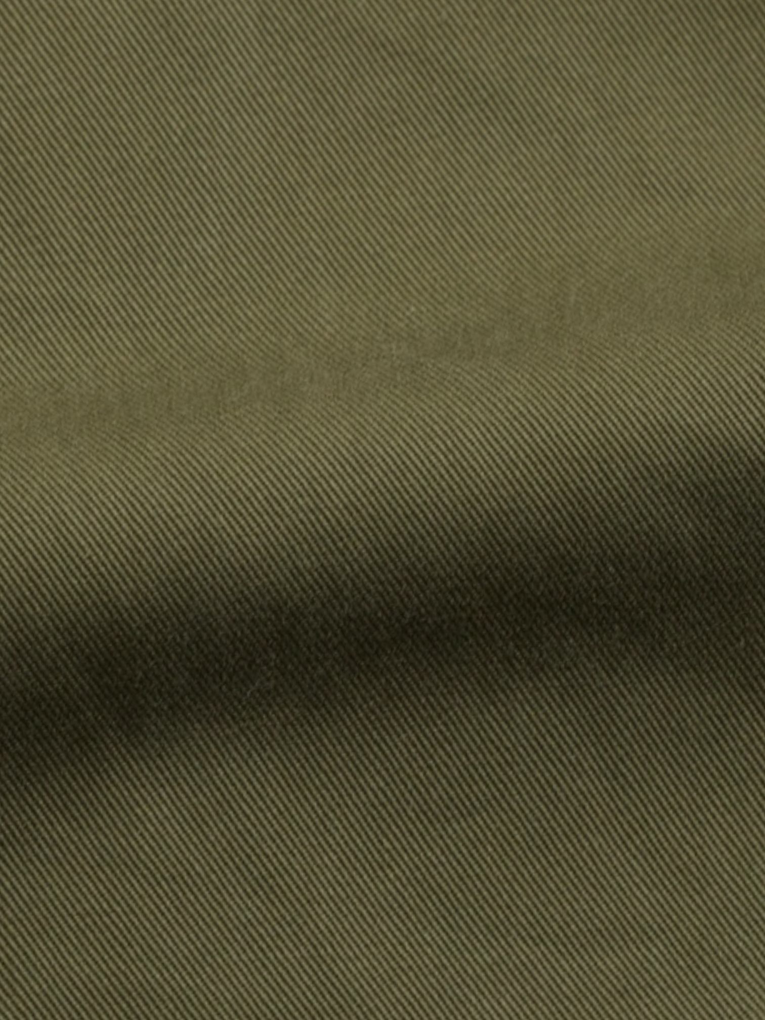 Cesare Attolini Olive Green Pure-Cotton Sartorial Caban Peacoat