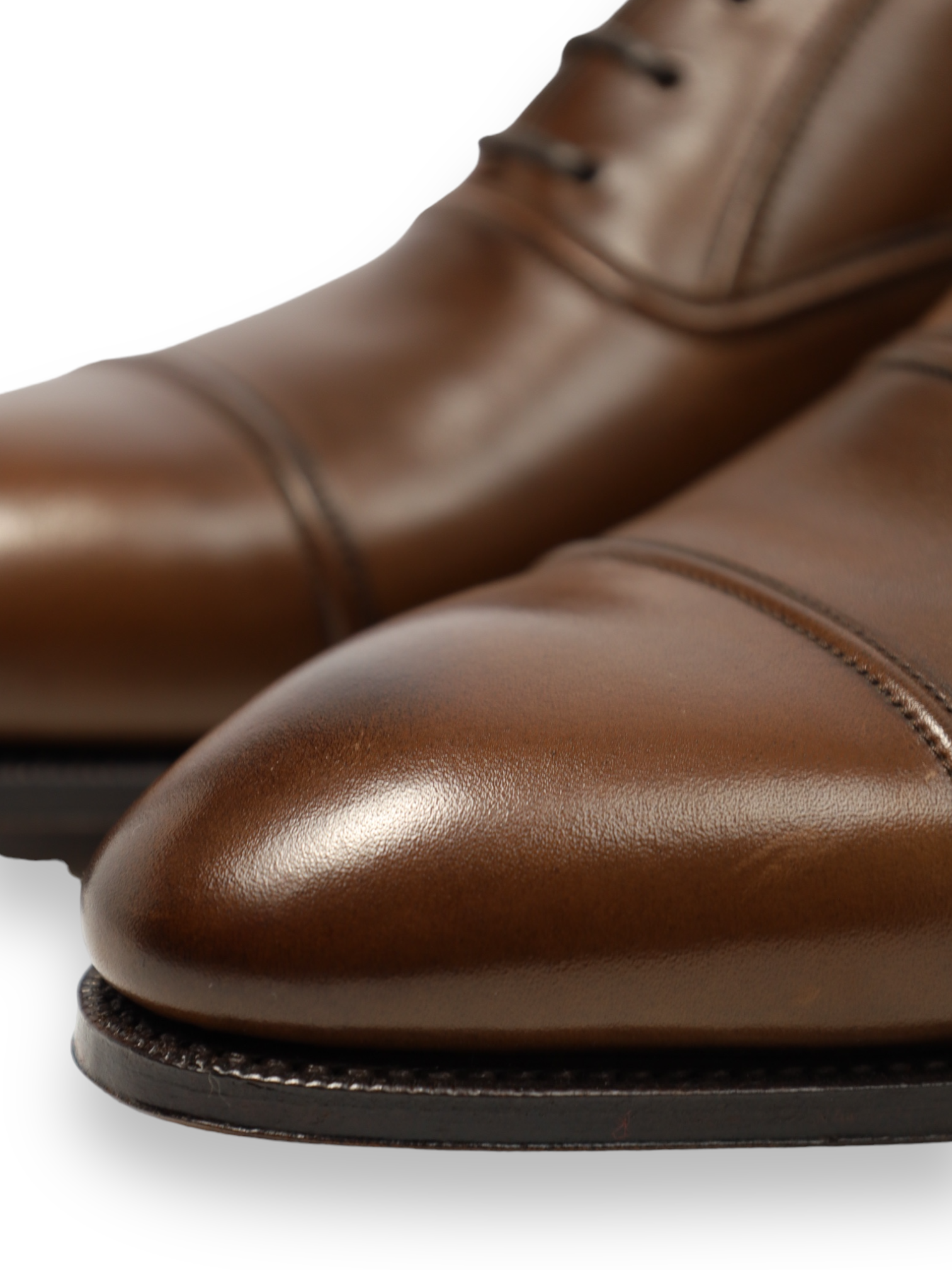 Carmina Brown Cap Toe Oxford Lace-ups