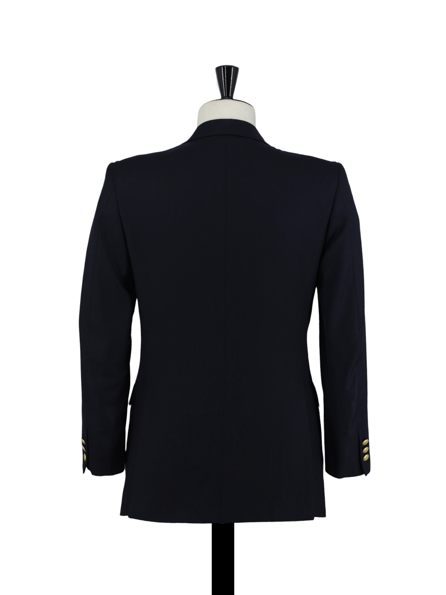 Brioni Navy Double Breasted Gold-Button "Monaco" Blazer Jacket