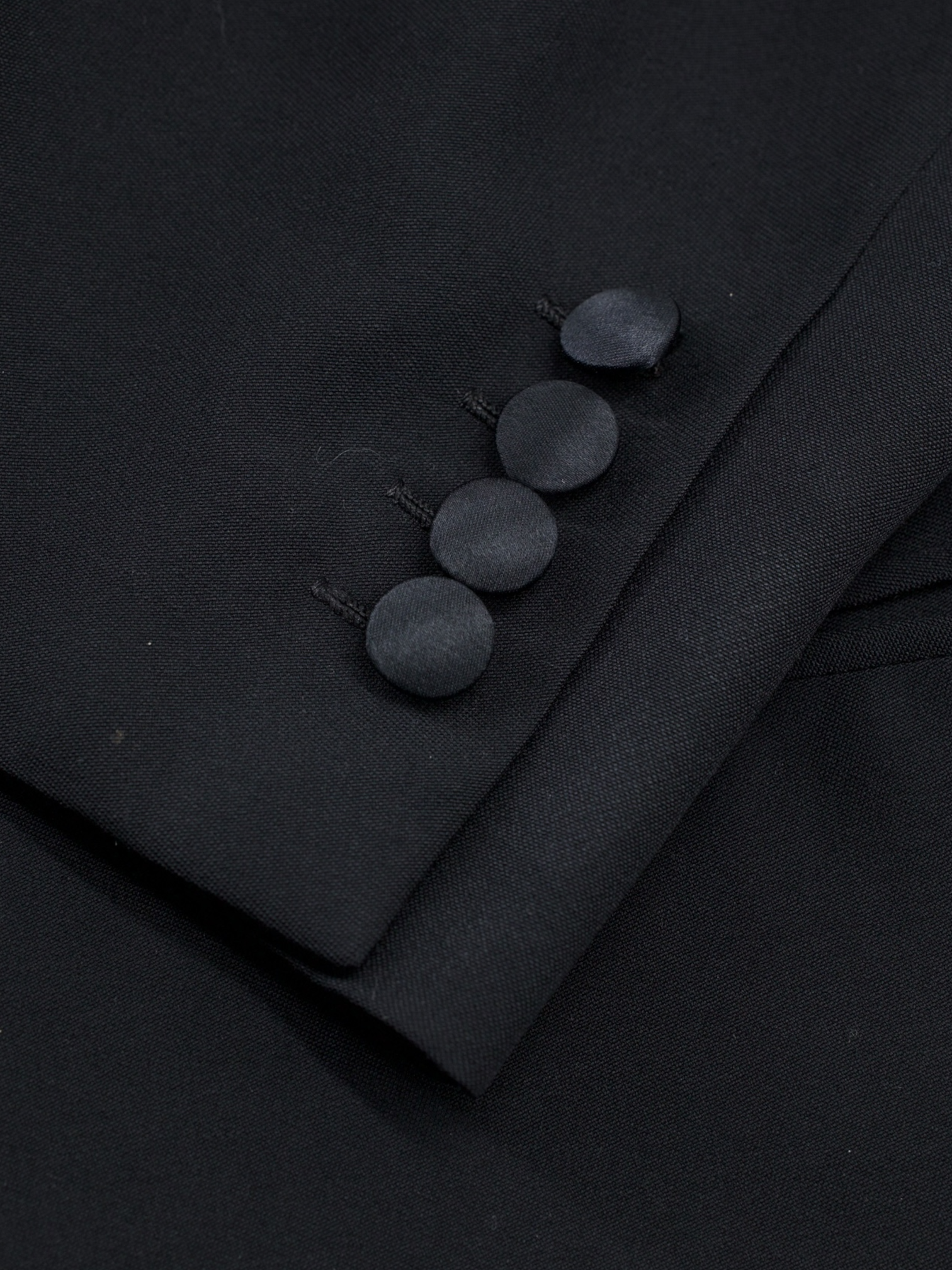 Brioni Black Vintage Roman-Style "James Bond" Dinner Jacket