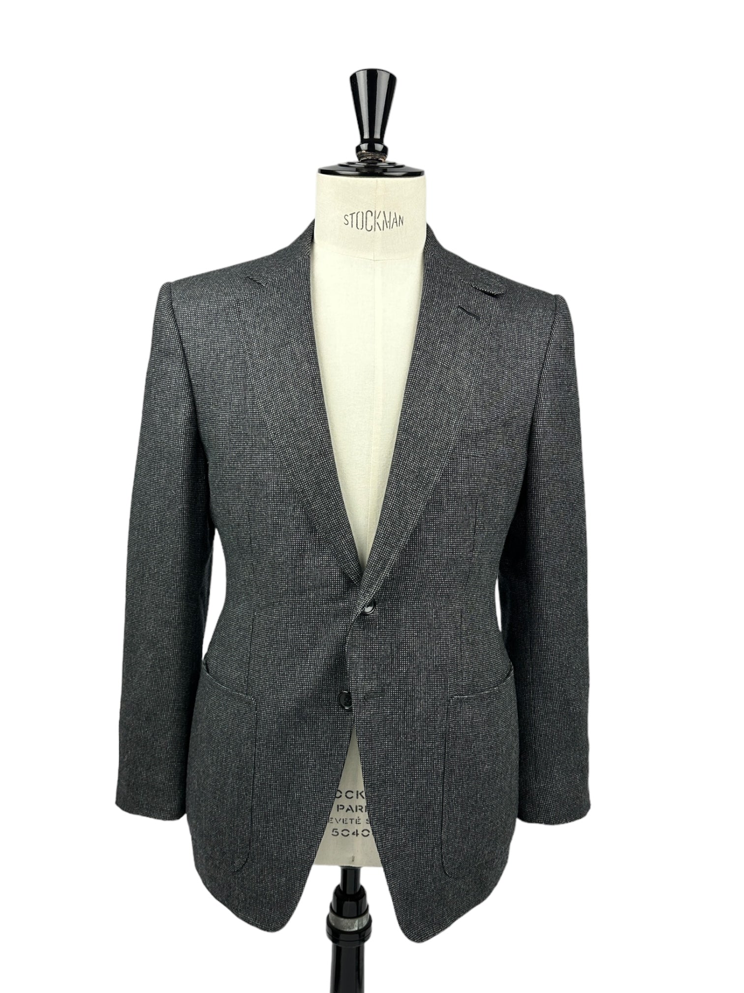 Tom Ford Grey Birdseye Jacket