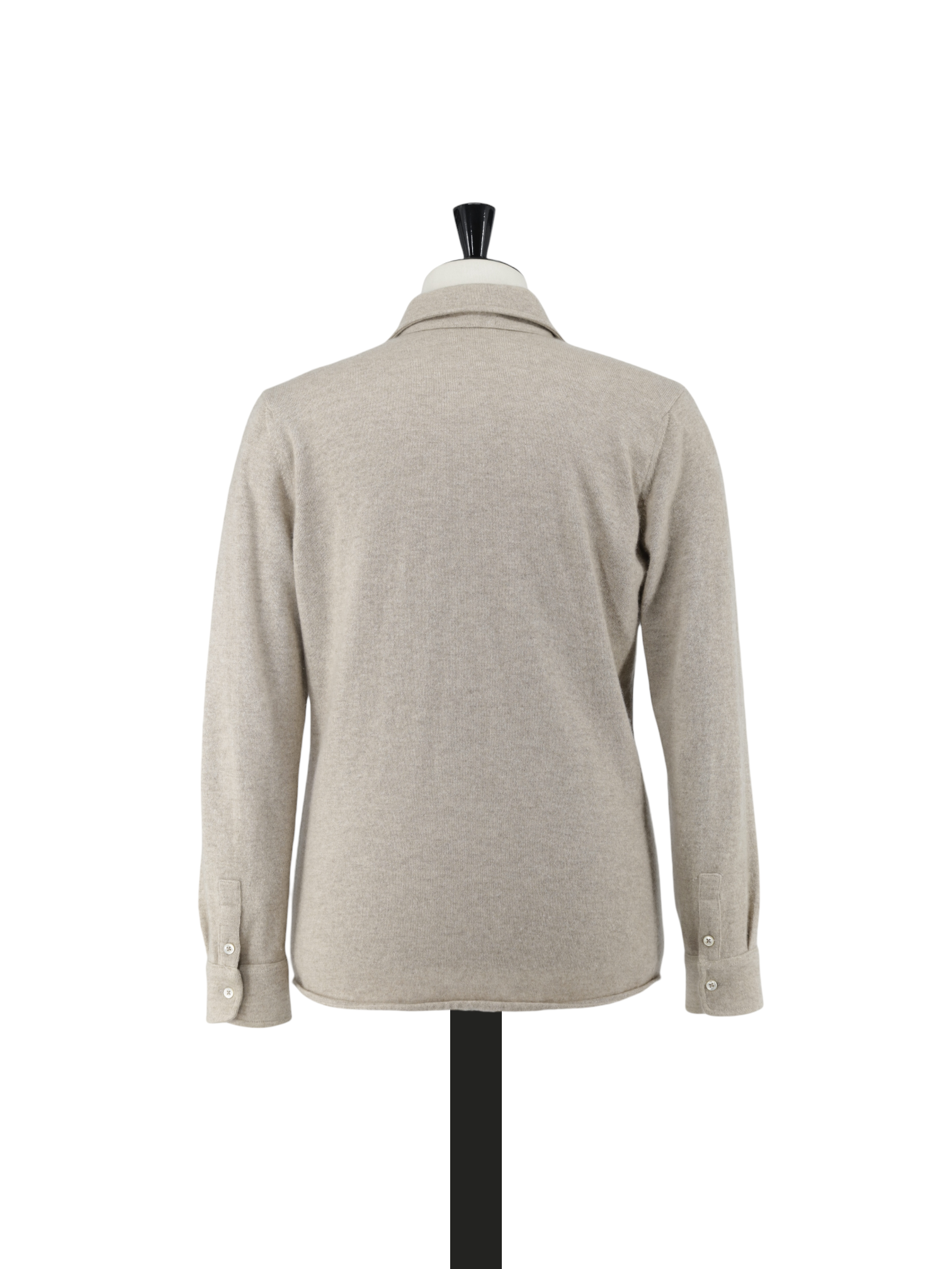 Fioroni Light Brown Pure Plushy-Cashmere Overshirt