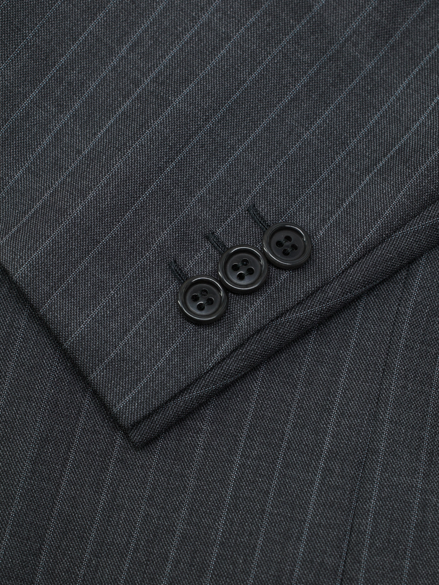 Brioni Grey Fine-Wool Classic Roman-Style Pinstripe Palatino Suit
