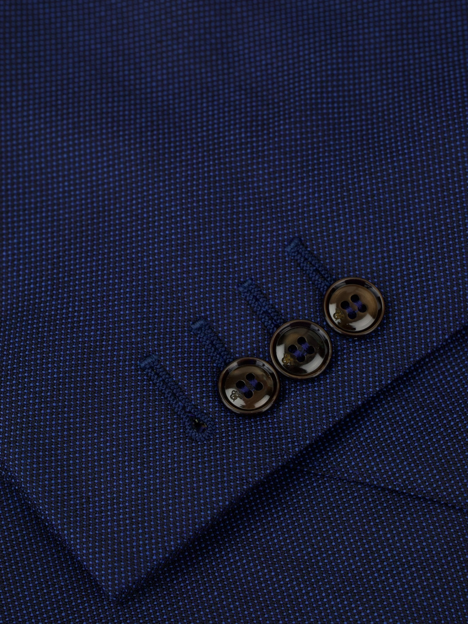 Canali Midnight Blue "Su Misura" Super 160's Birdseye Suit