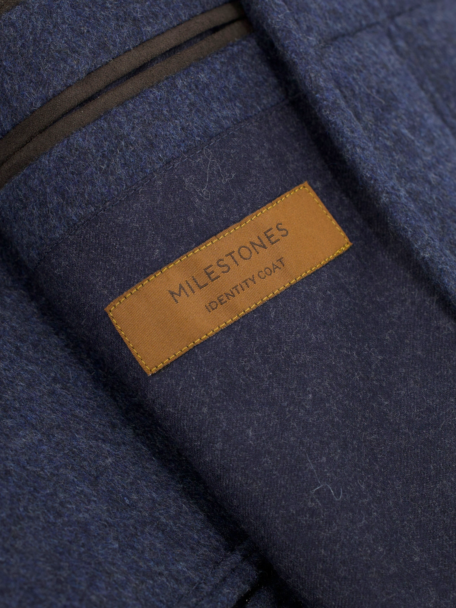 Corneliani Steel Blue Pure Cashmere Milestone Overcoat