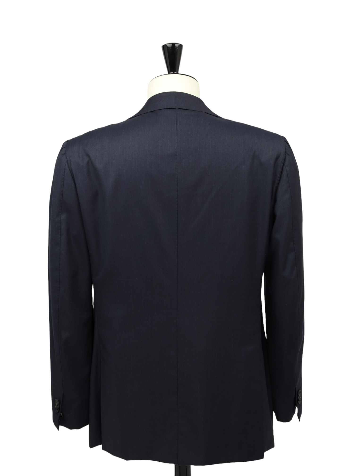 Cesare Attolini Navy Super 170's Pinpoint Jacket