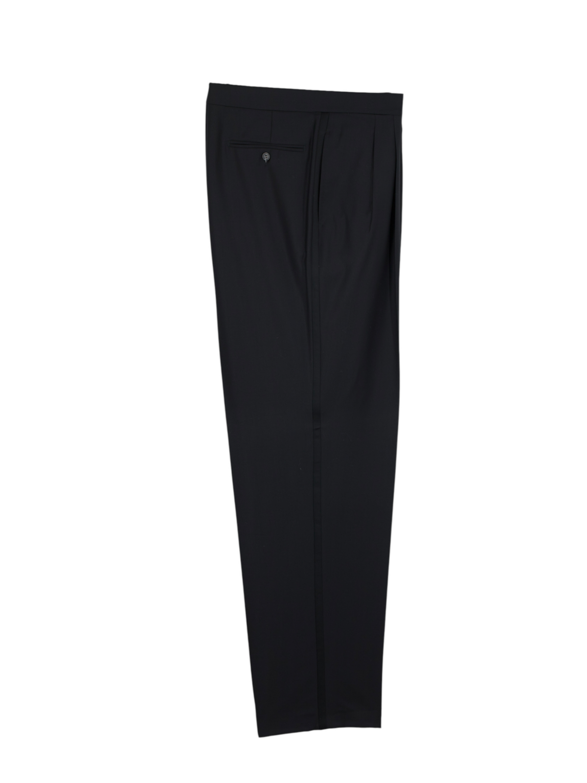 Ermenegildo Zegna Black Trofeo-Wool Vintage Milanese-Style Tuxedo