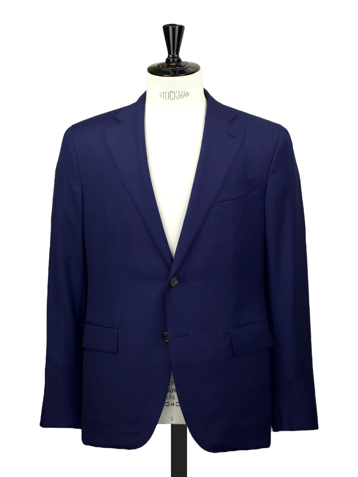 Caruso Dark Blue Super 150's "Winter Australis" Birdseye Boheme Suit + Extra Trousers