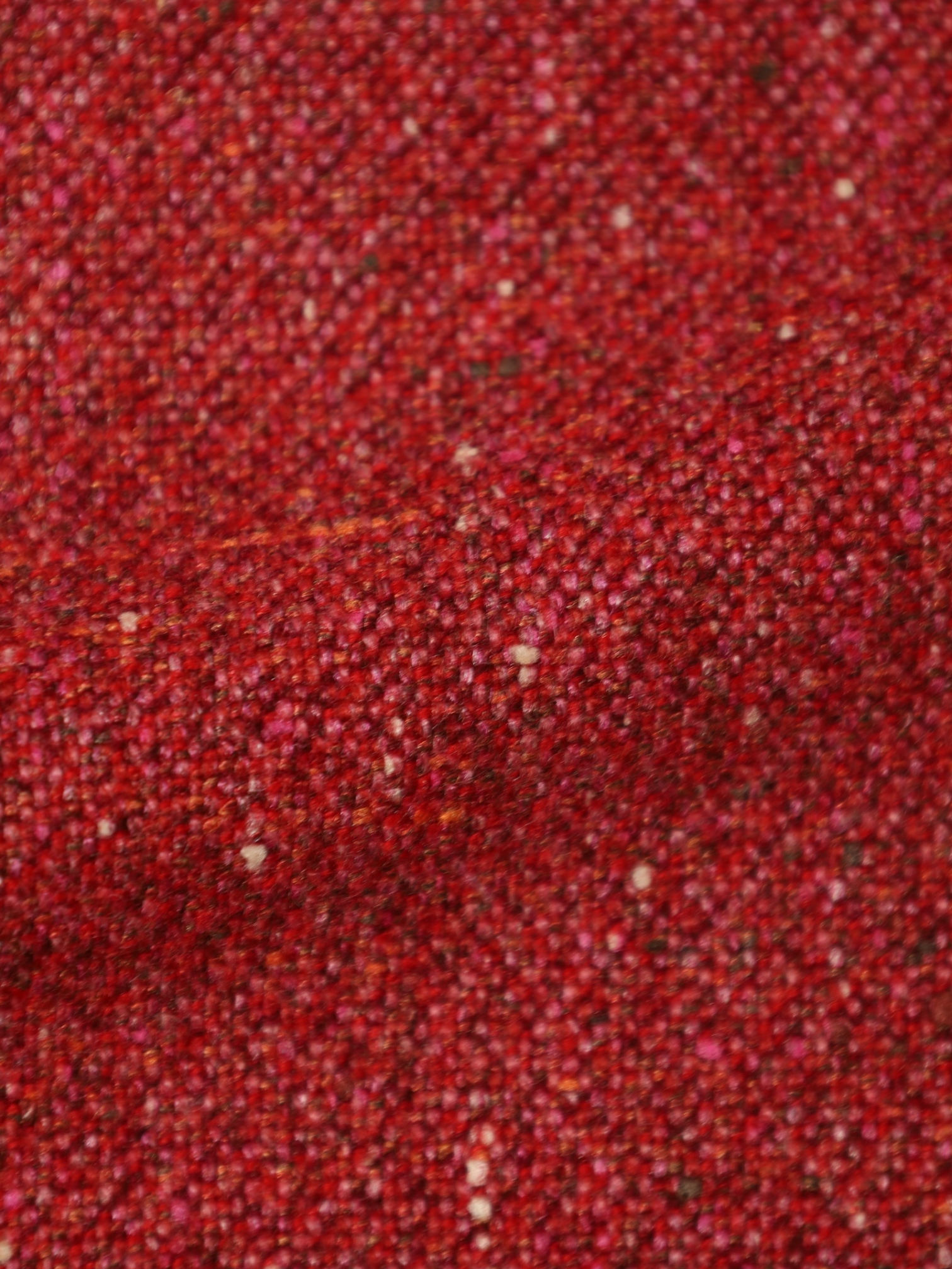 Loro Piana Coral Red Silk & Cashmere Donegal Sartorial Jacket