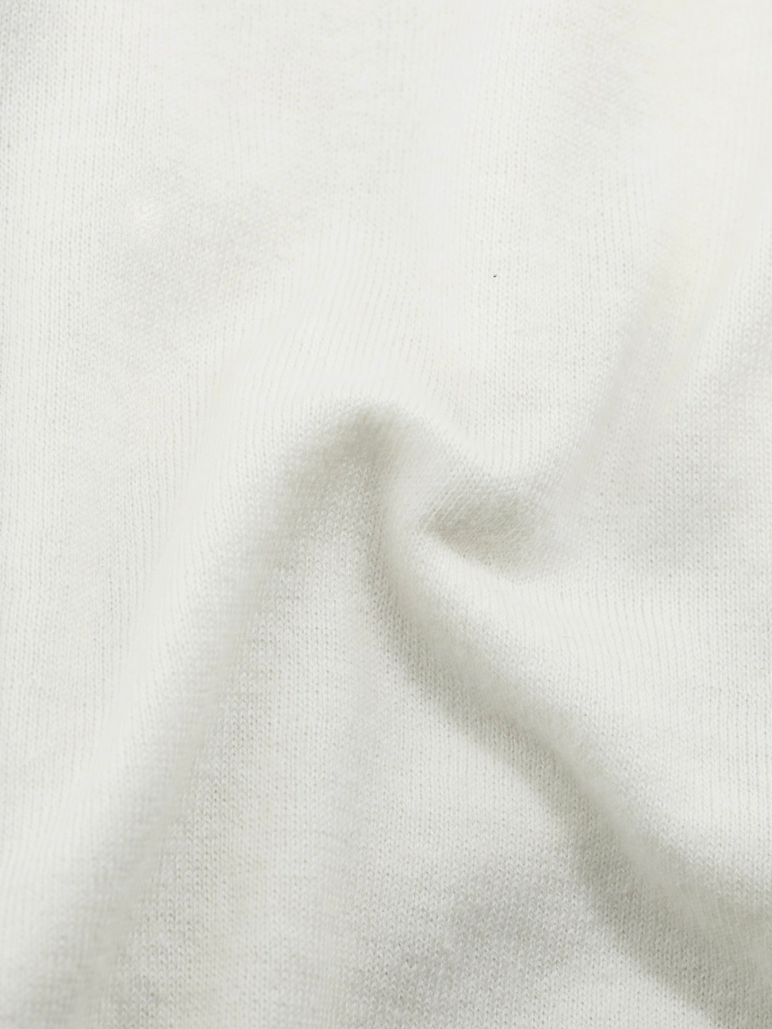 Doriani Cashmere Offwhite & Burnt Orange Cotton & Cashmere Full-Zip Knitwear