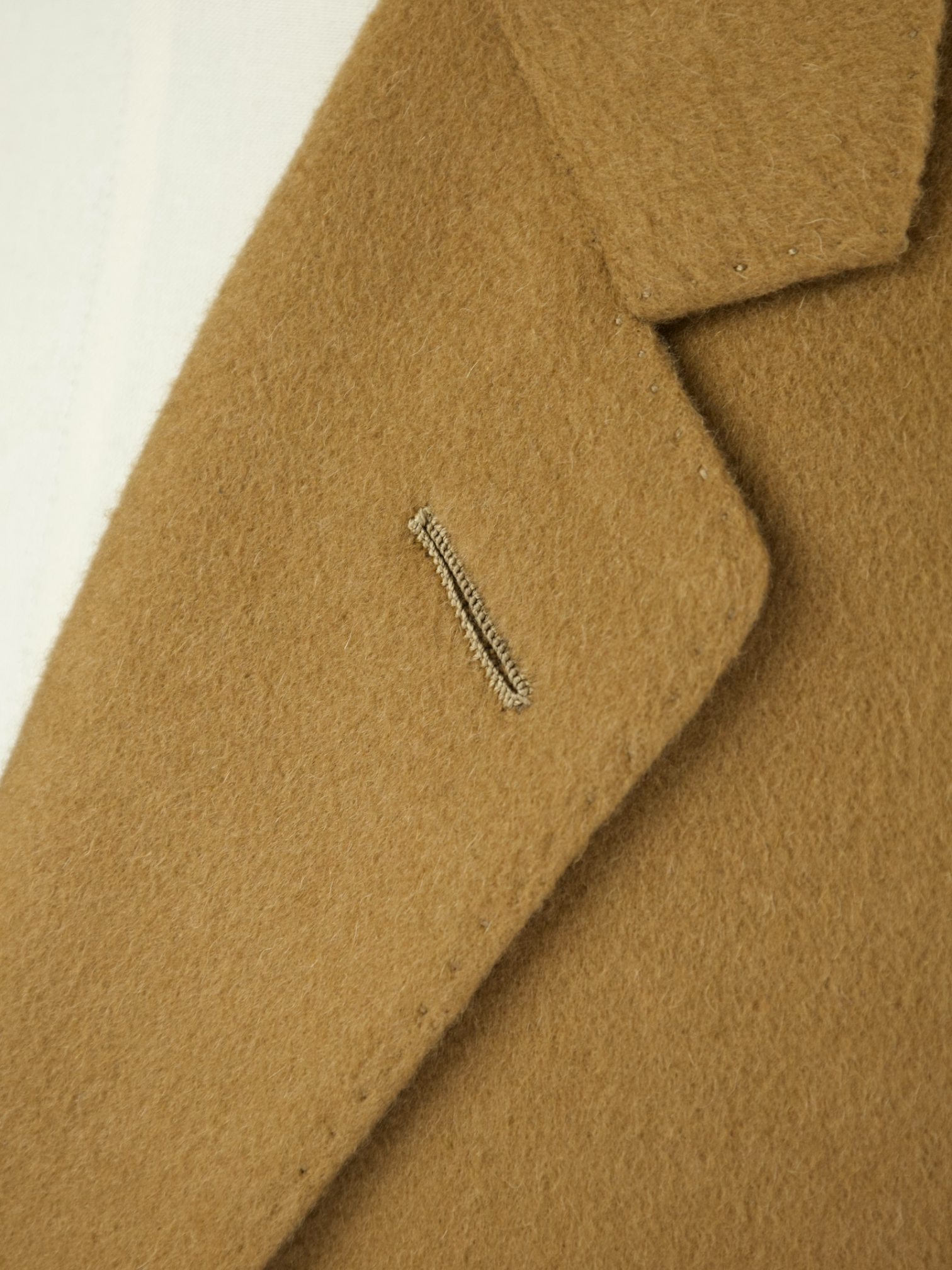 Austin Reed Vintage Brown Pure Cashmere Long Overcoat