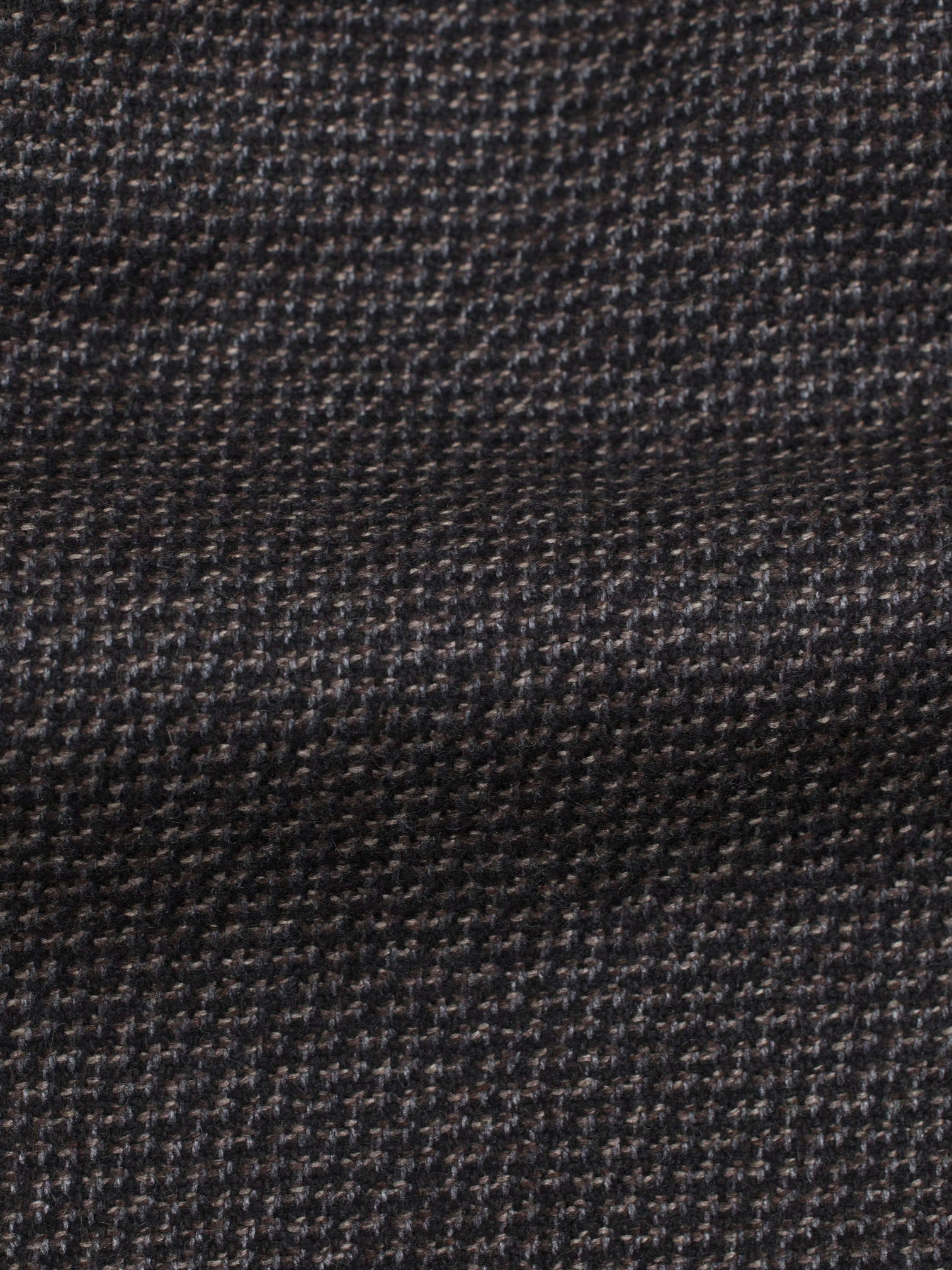 Tom Ford Warm Taupe Silk & Cashmere Micro-Pattern Windsor Jacket
