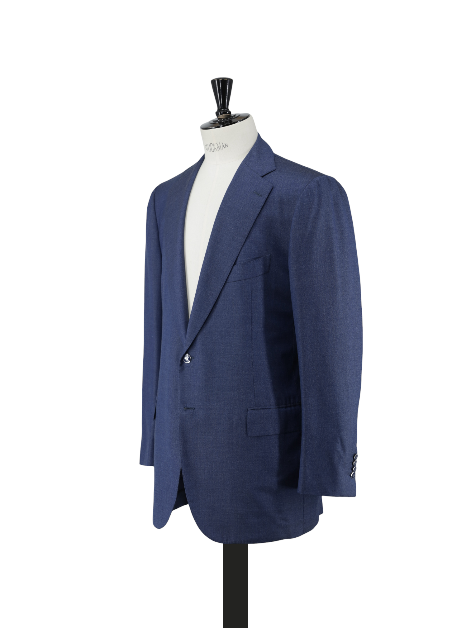 Cesare Attolini Blue Super 170's Wool & Silk Shiny-Twill Jacket