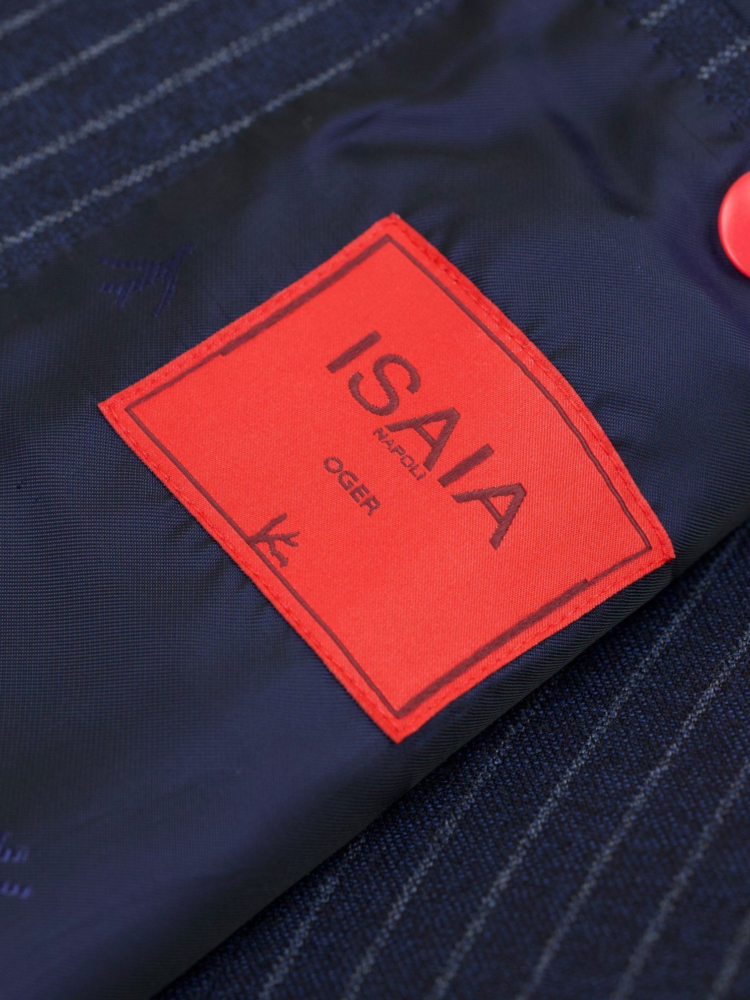 Isaia Dark Indigo Wool-Flannel "Amalfi" Winter Suit