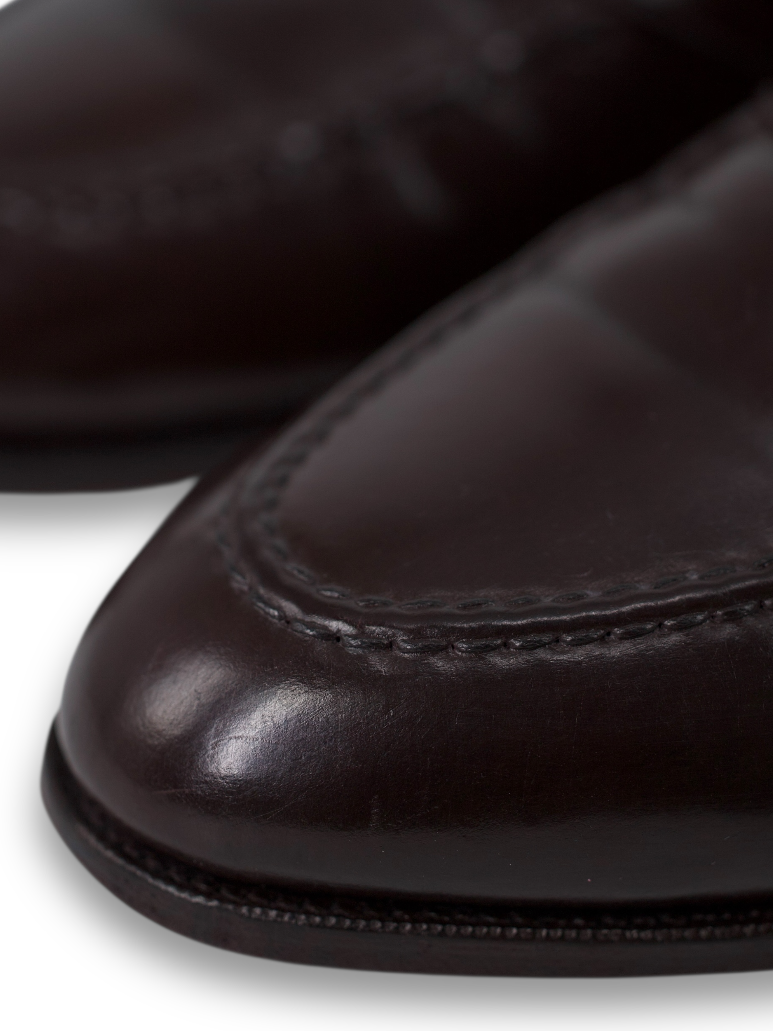 Edward Green Burgundy Cordovan Montepellier Penny Loafer