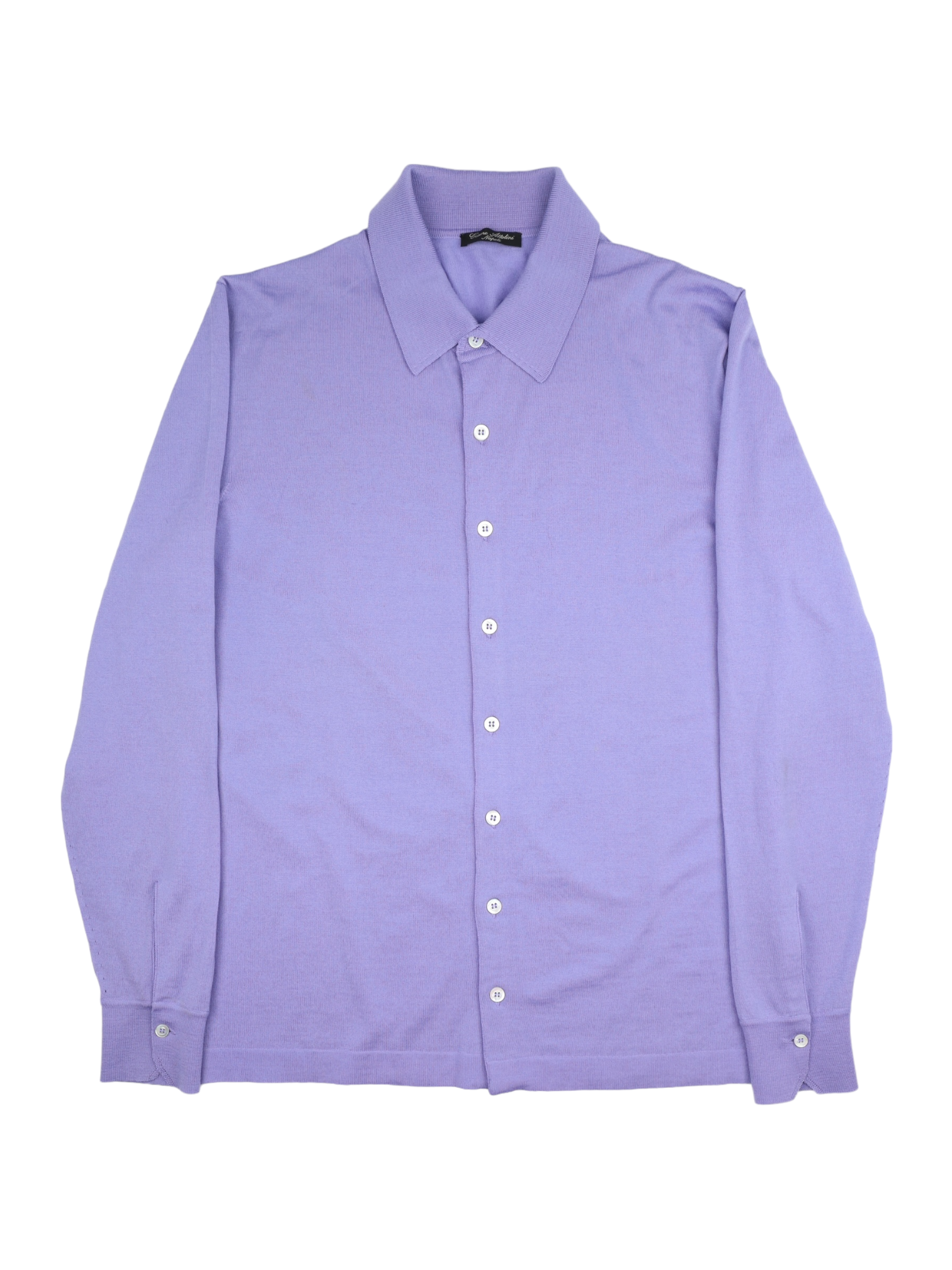 Cesare Attolini Purple Cashmere Cardigan