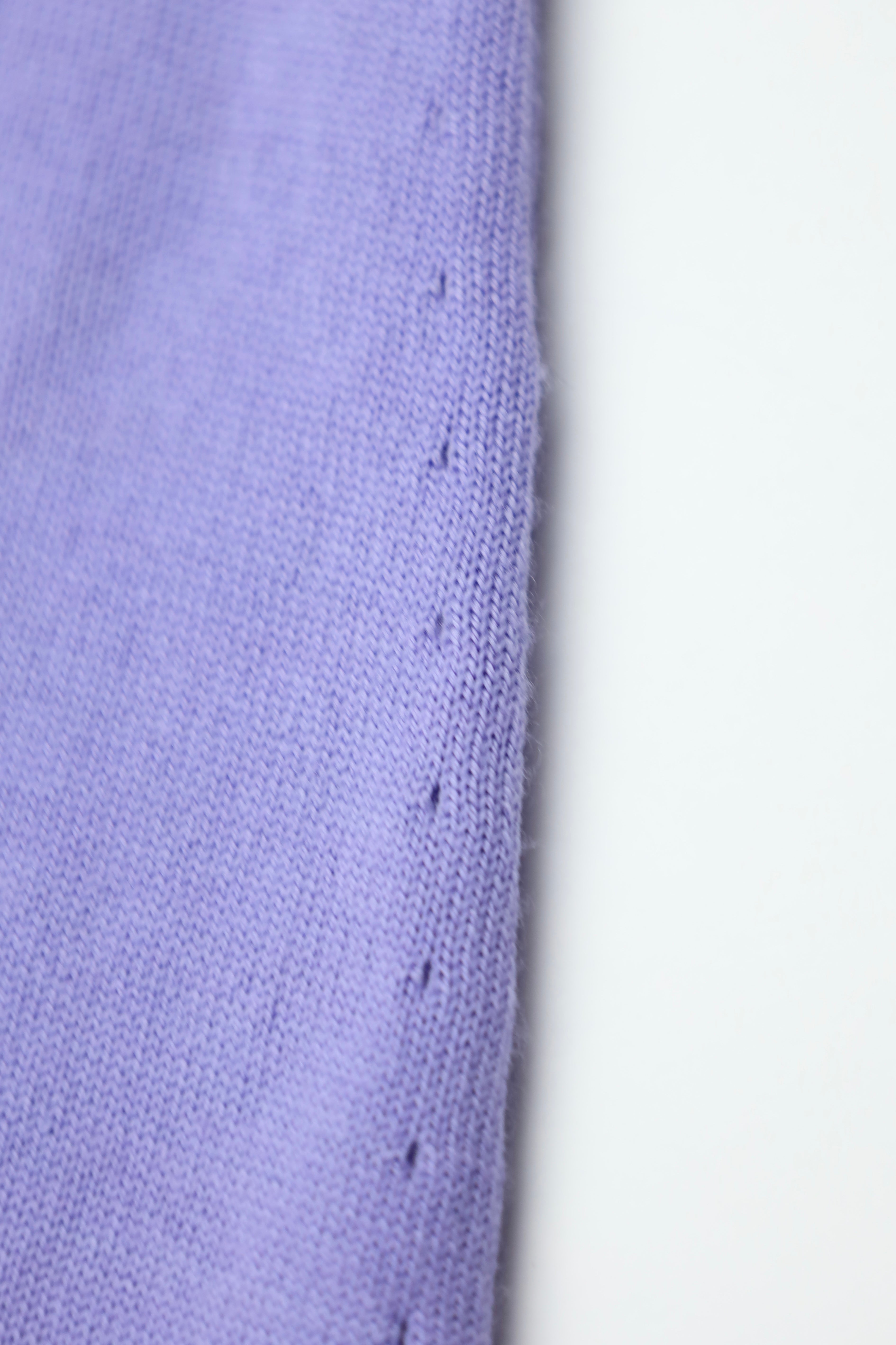 Cesare Attolini Purple Cashmere Cardigan
