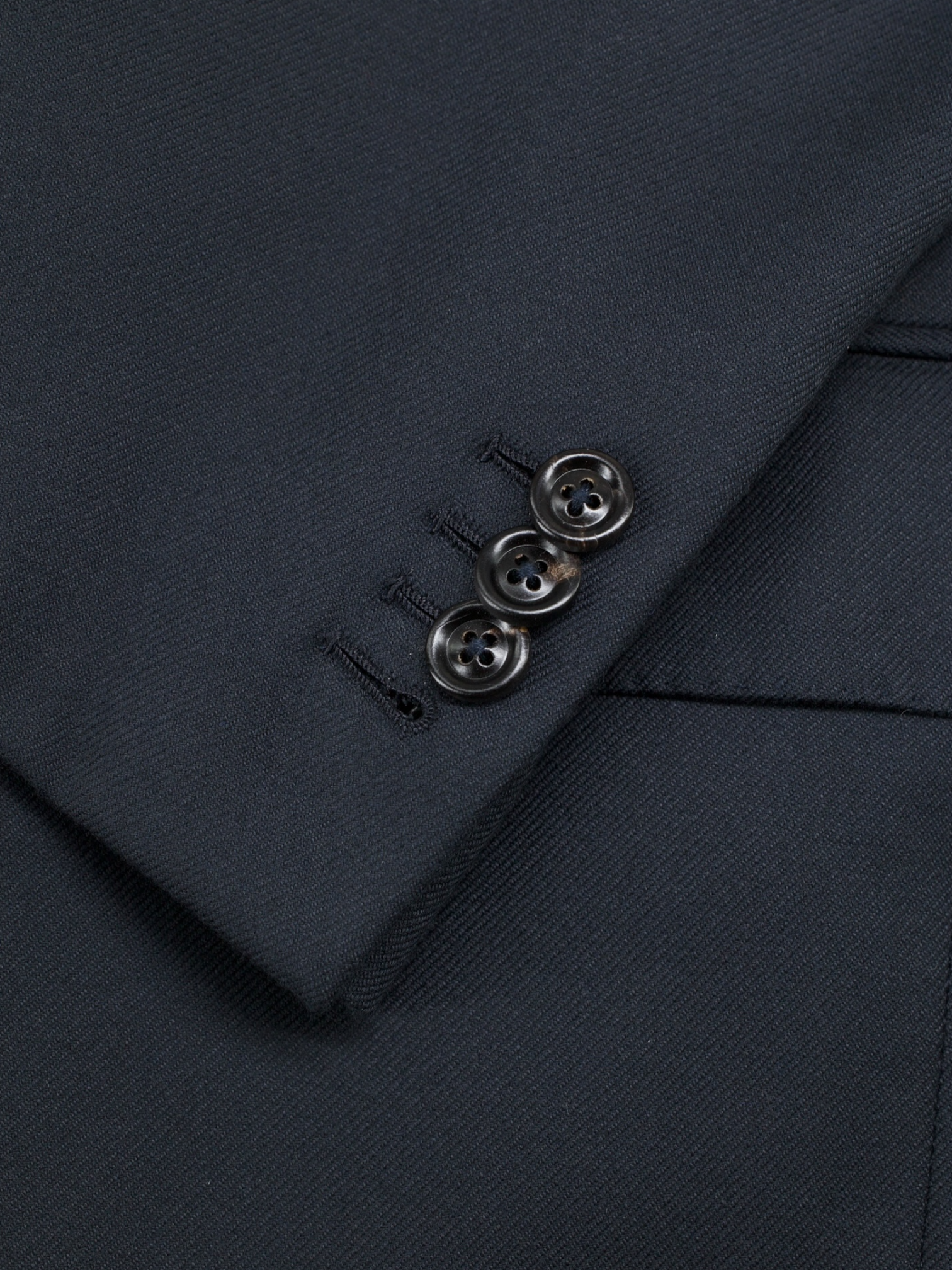 Ermenegildo Zegna Black Pure Vicuña Twill Mila Jacket