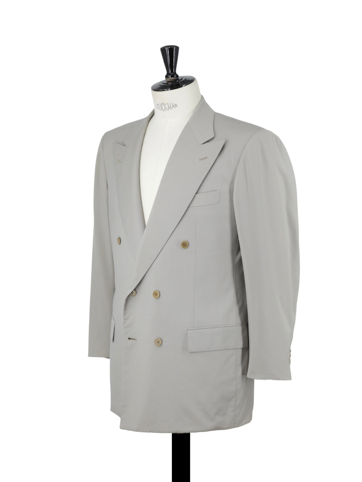 Kiton Stone Vintage Fine-Wool Double-Breasted Suit