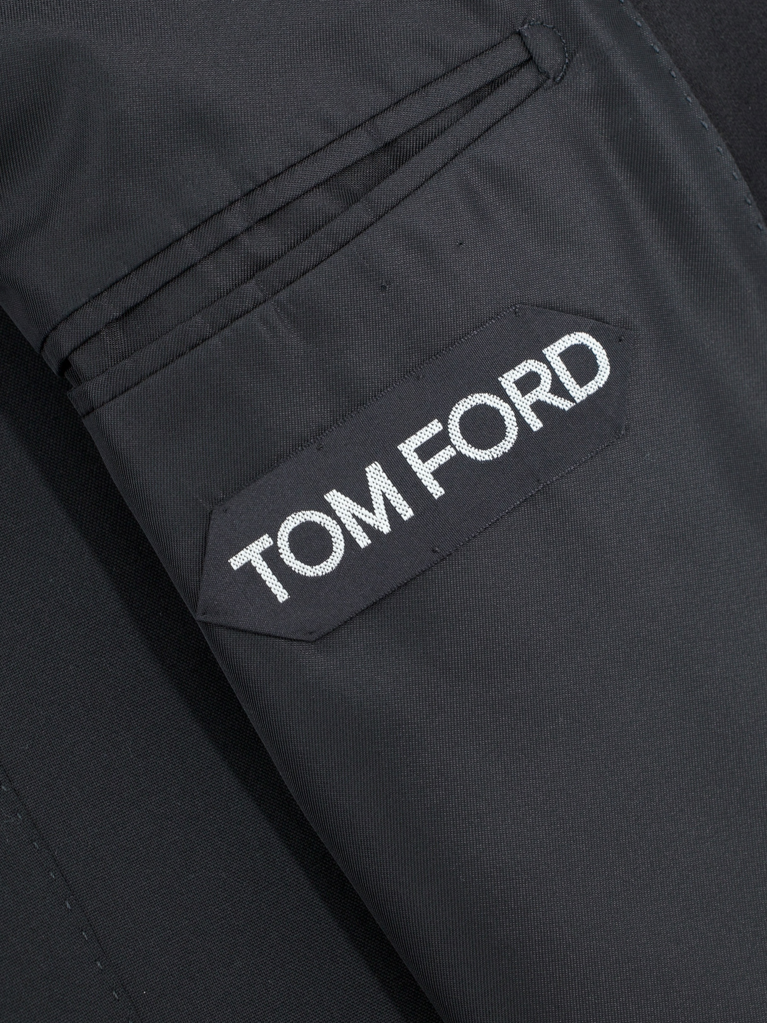 Tom Ford Black Fine-Wool Gauntlet-Cuff O'Connor Tuxedo