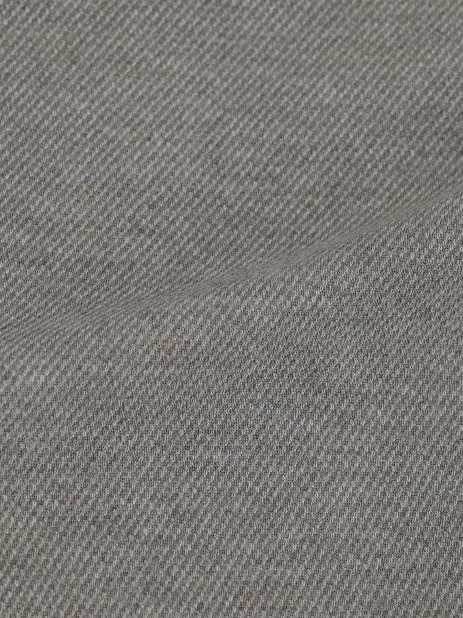 Mandelli Taupe Double-Faced Wool & Cotton Unconstructed Jacket