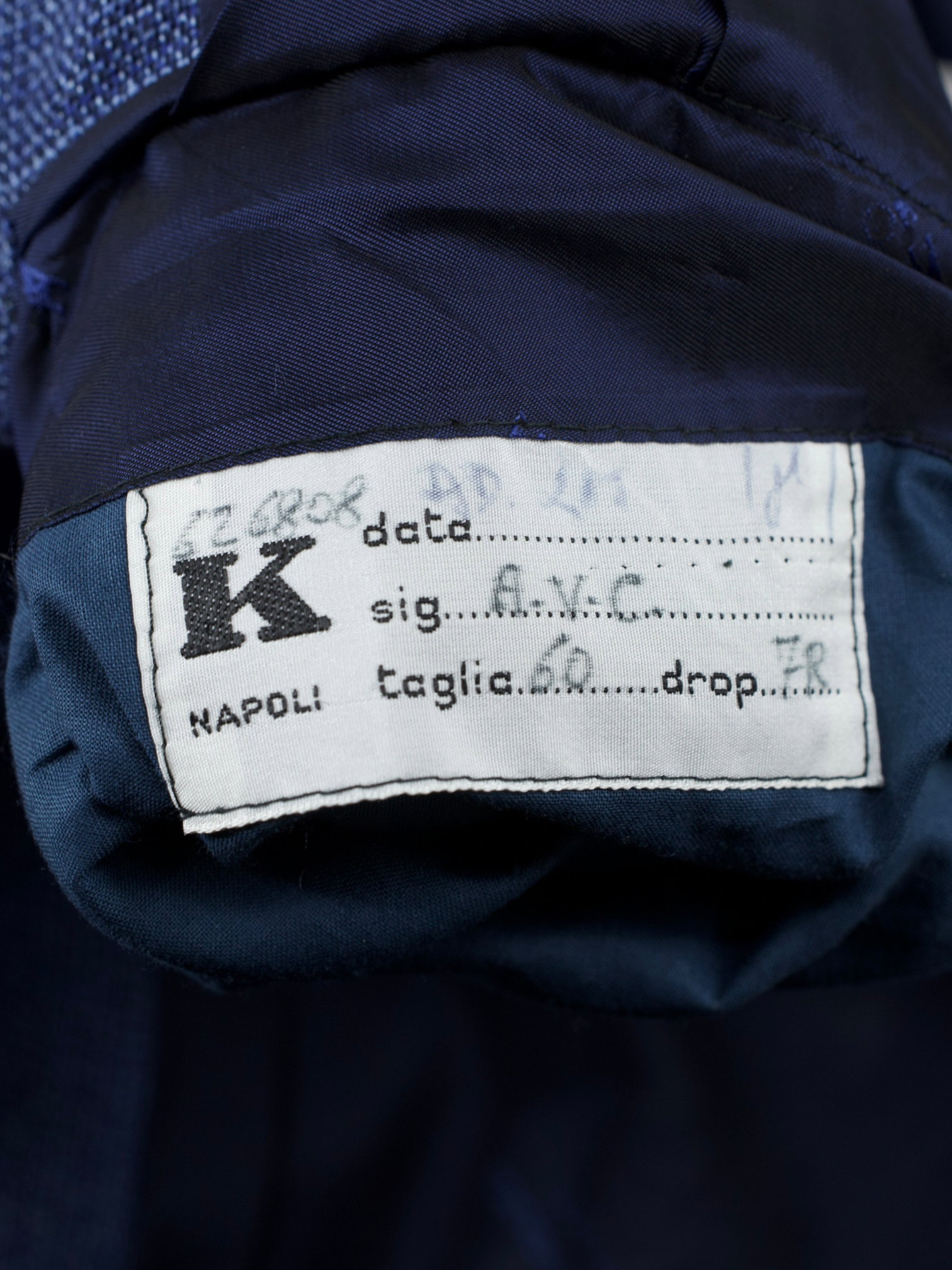 Kiton Blue Cashmere, Linen & Silk Hopsack Summer Jacket