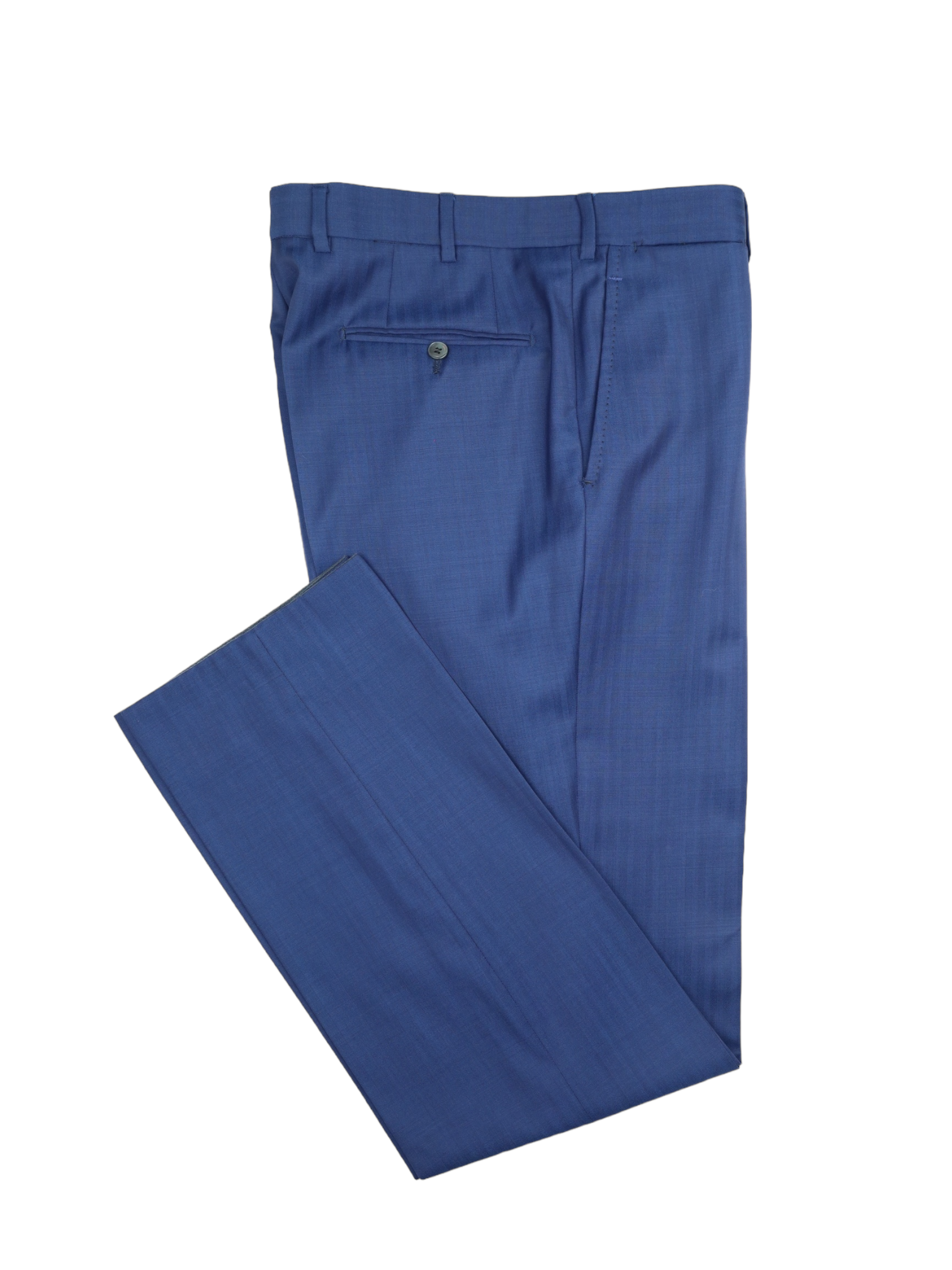 Isaia Petrol Solaro Herringbone Suit