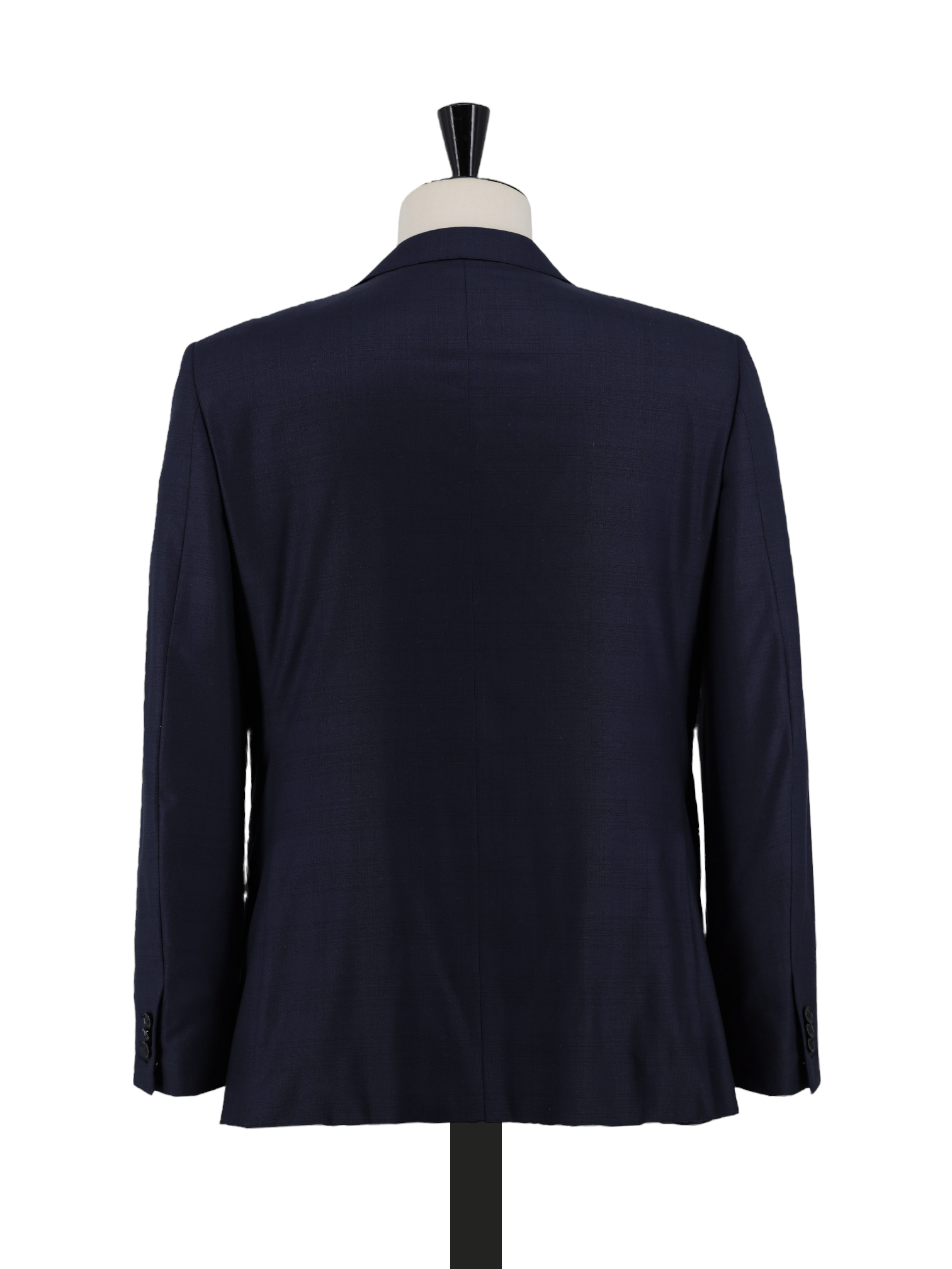 Ermenegildo Zegna Navy 12milmil12 Shadow-Check Milano Suit