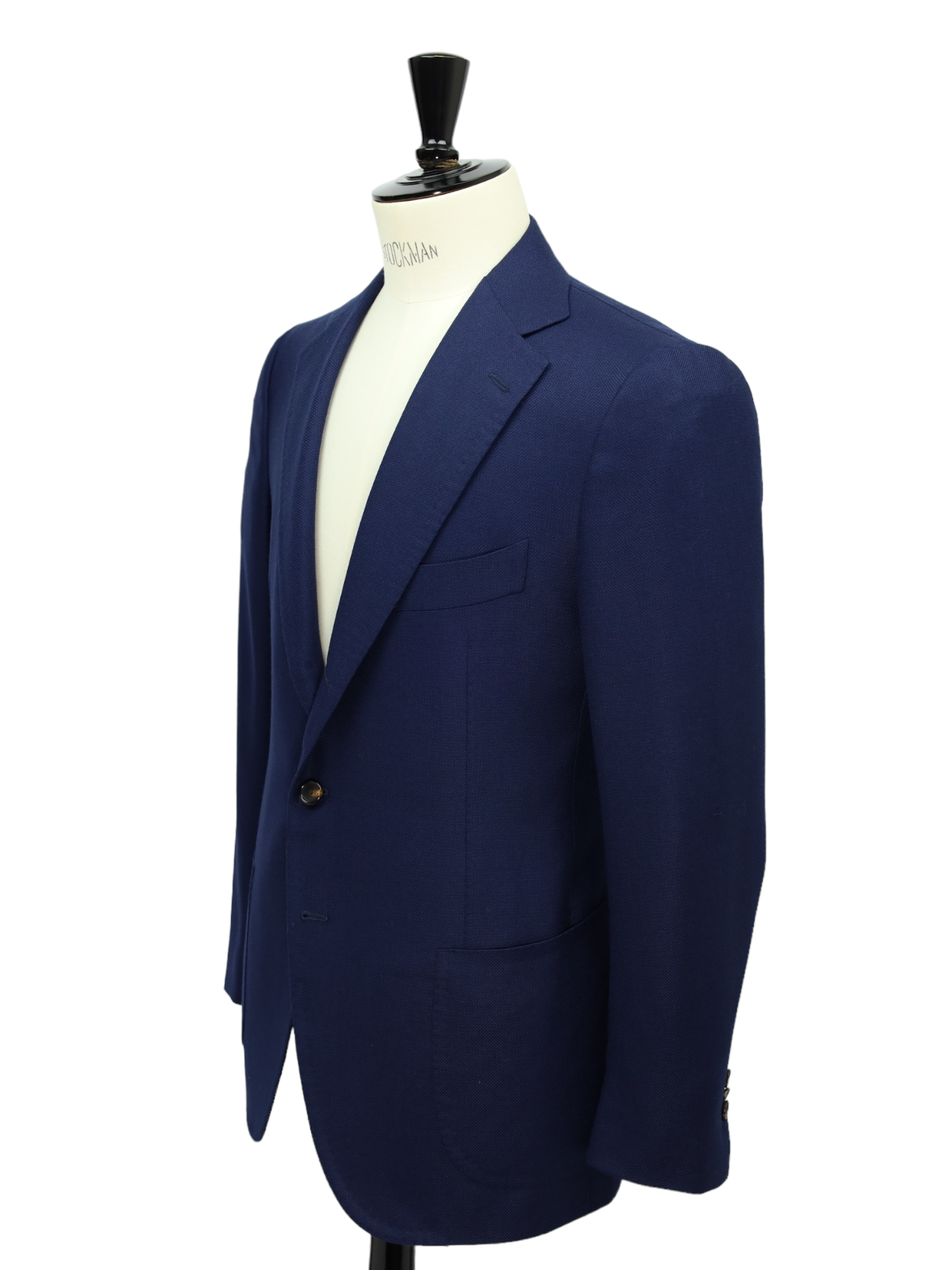Cesare Attolini Navy Micro-Structure Wool & Cashmere Blazer