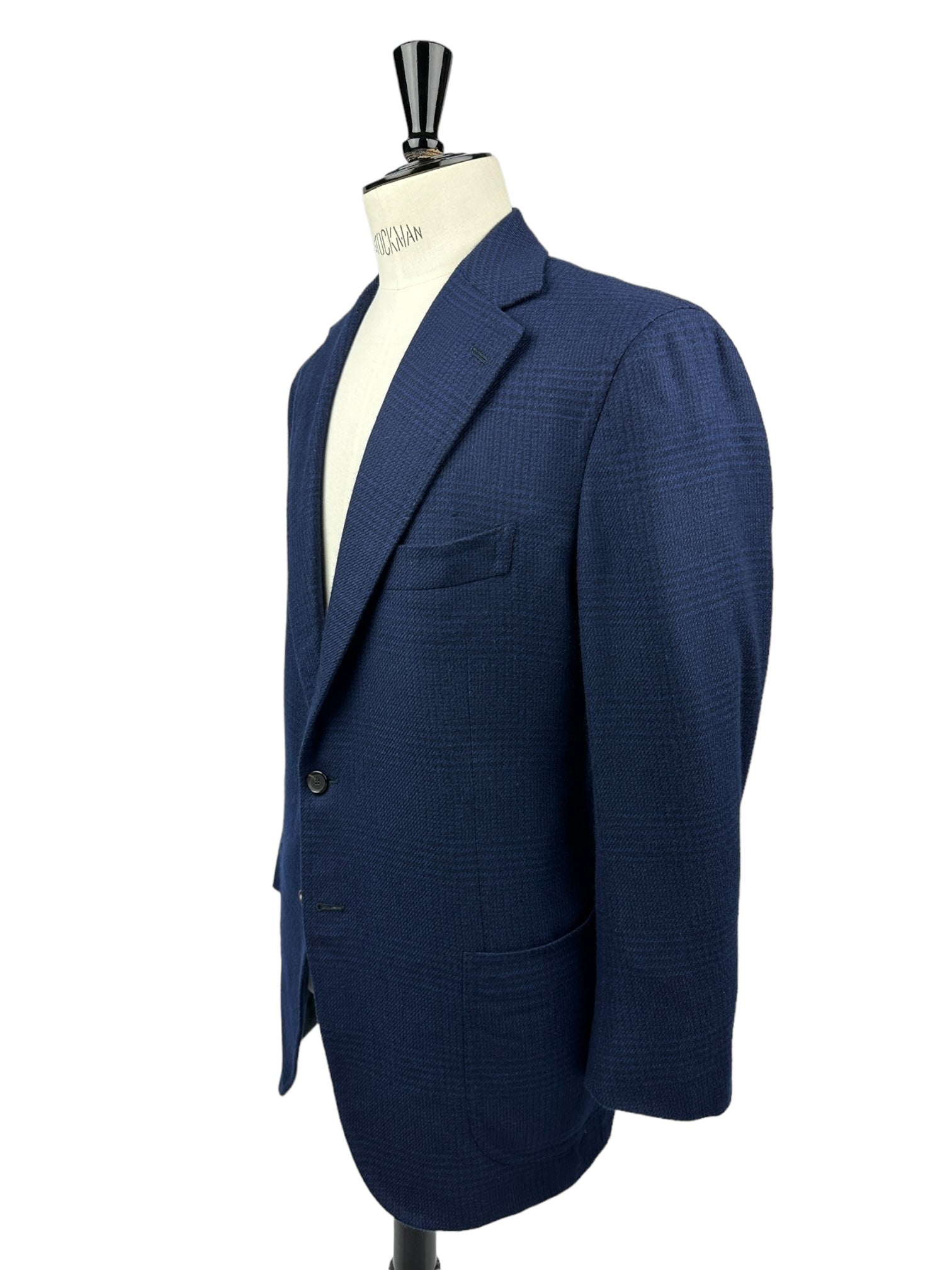 Cesare Attolini Blue Cashmere POW Jacket
