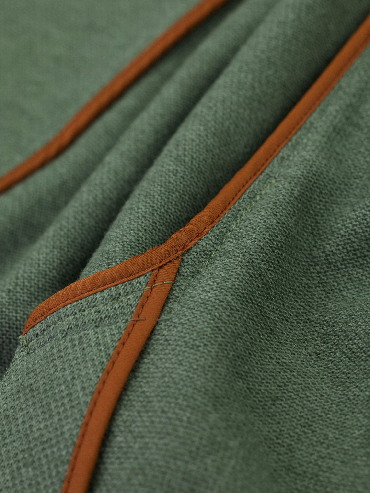 Loro Piana Sage Green Knitted Silk & Cashmere Tricot Jacket