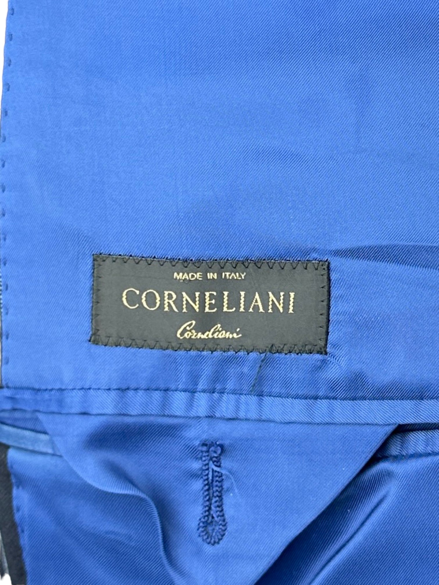 Corneliani Navy Super 110's Pinstripe Suit