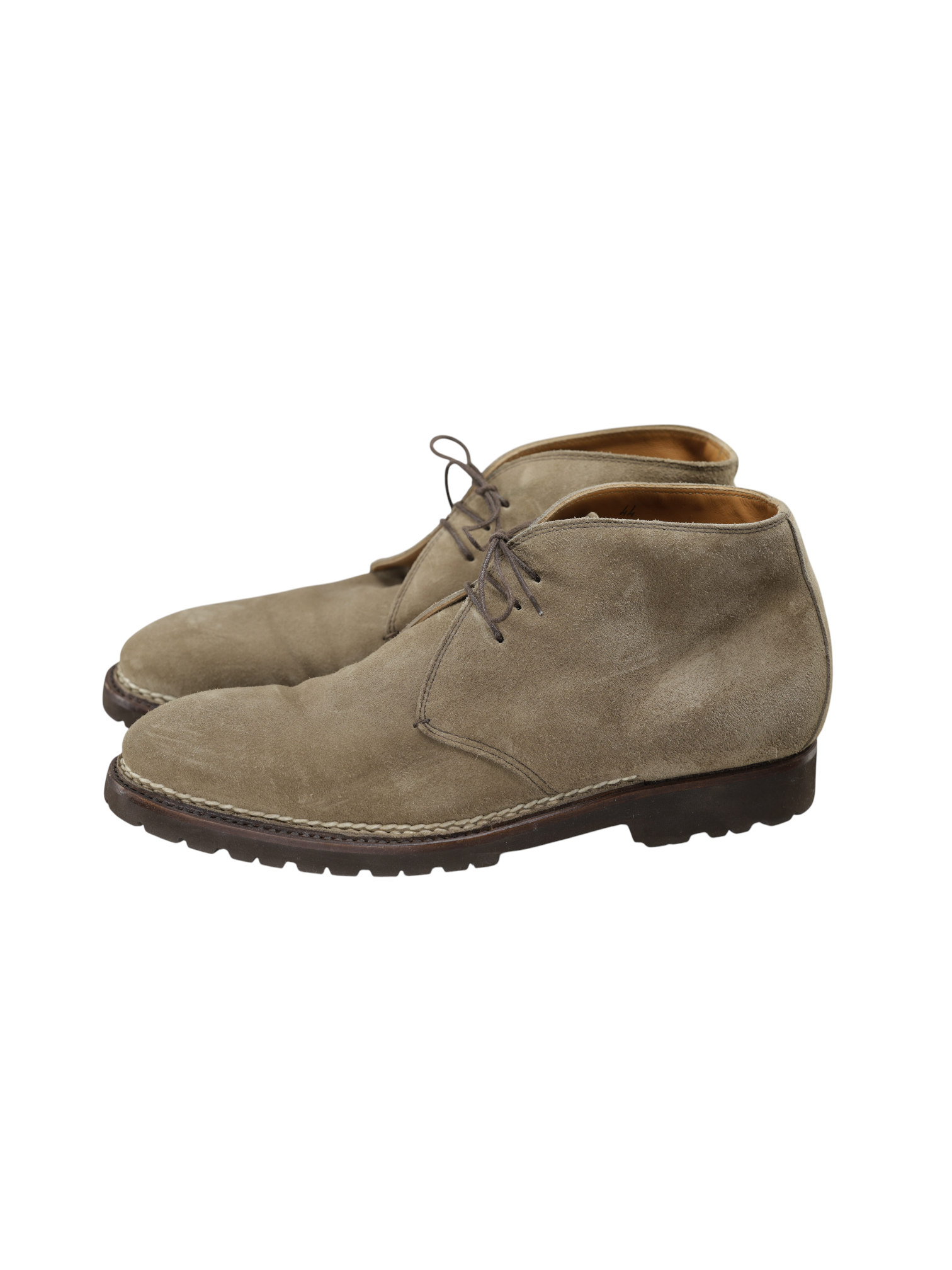 Bontoni Light Brown Suede Norvegese Desert Boots