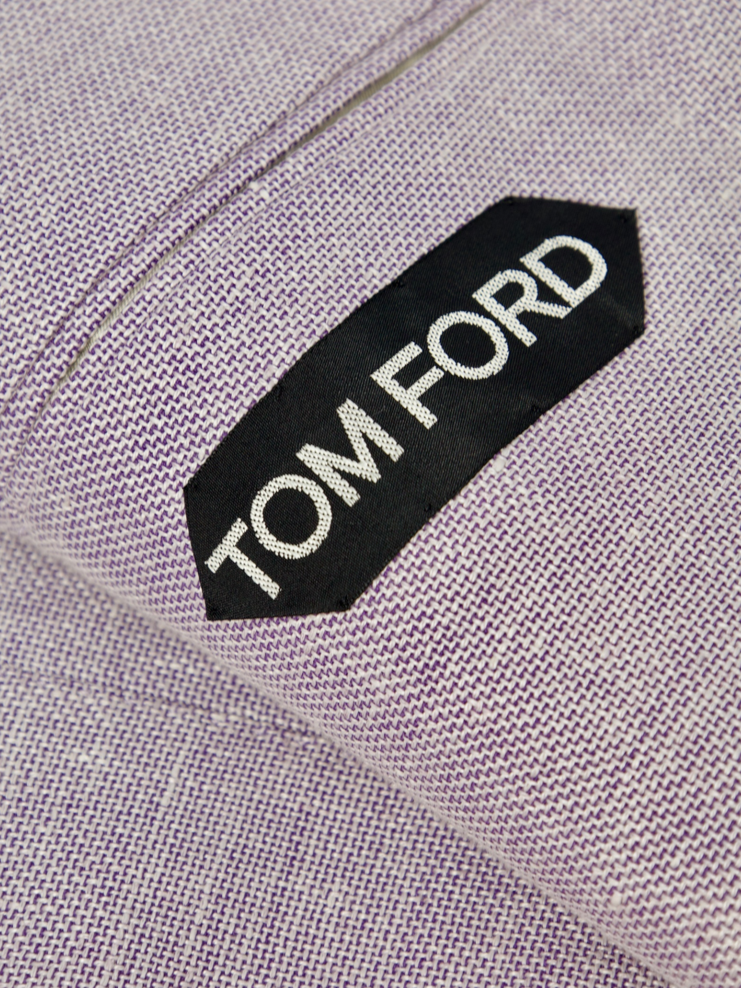 Tom Ford Light Purple Linen, Wool & Mulberry Silk Windsor Blazer